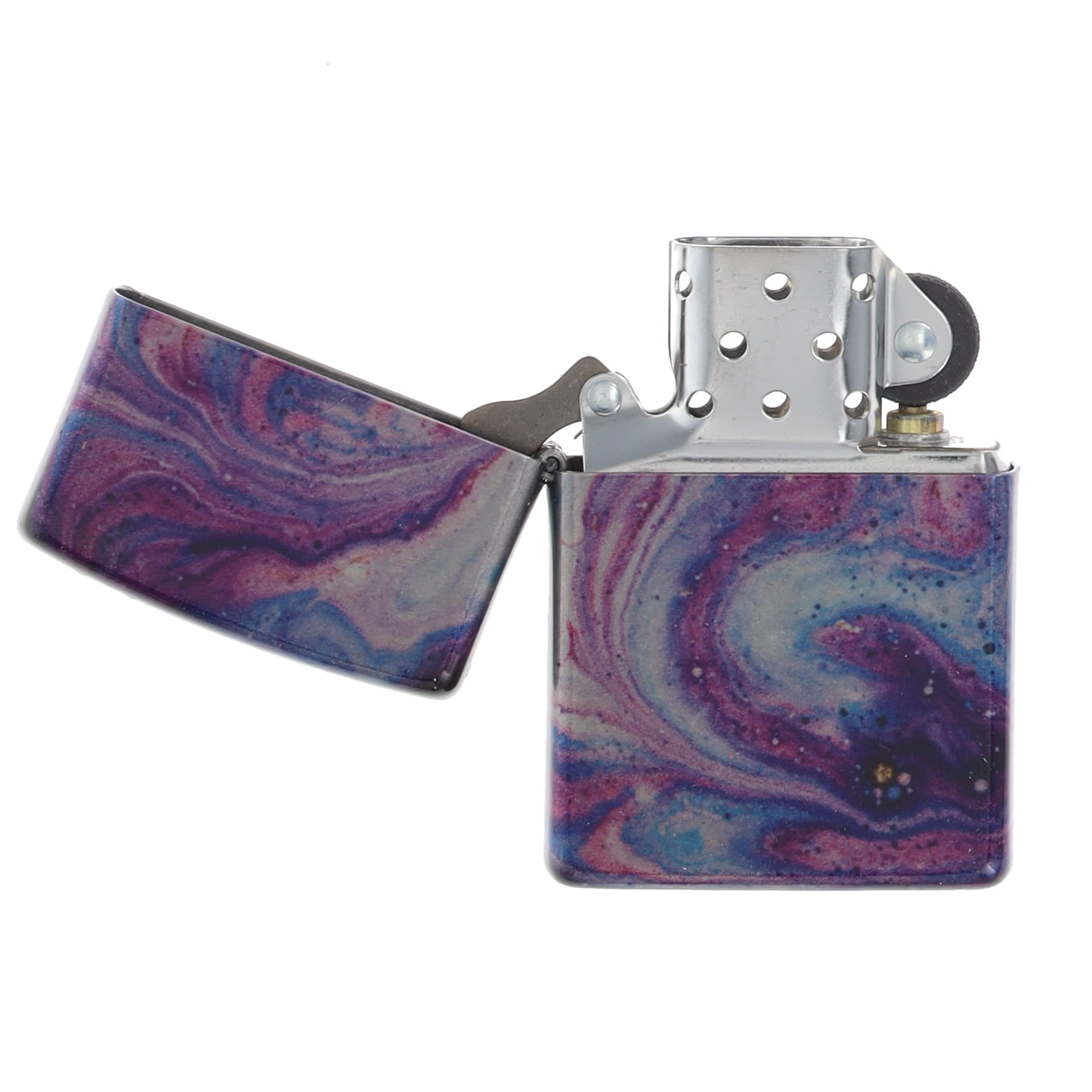 Zippo Lighter 540 Universe Astro Tumbled Chrome Finish ZP48547 View 3