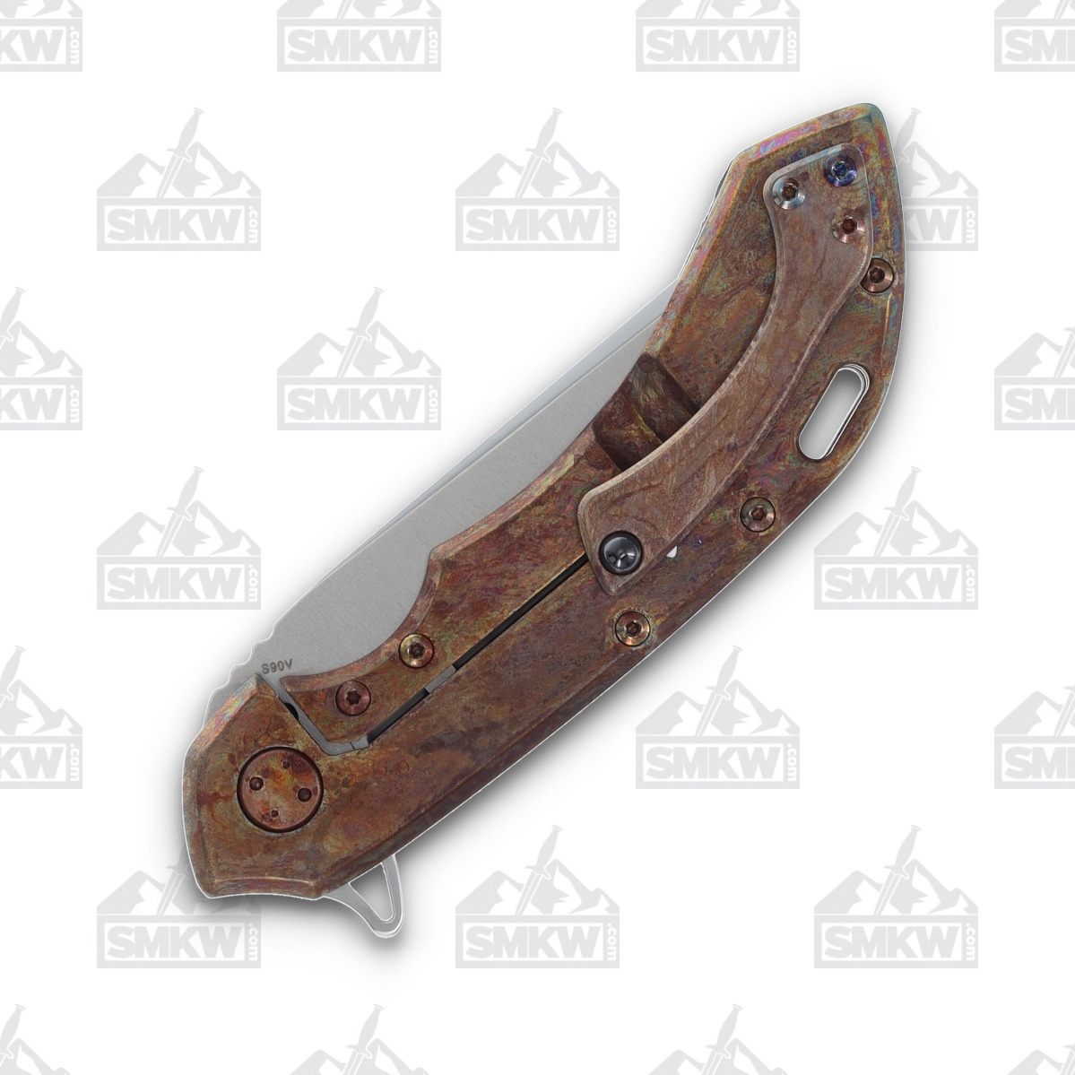 Olamic Wayfarer 247 Folding Knife T-036Q Companto Nebula Fat Carbon (Entropic Antique) T036Q View 6