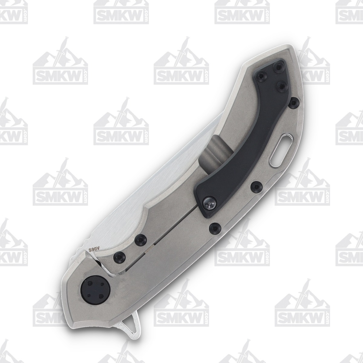 Olamic Wayfarer 247 Folding Knife Companto White Storm FatCarbon/Light Blast Titanium T040Q View 5