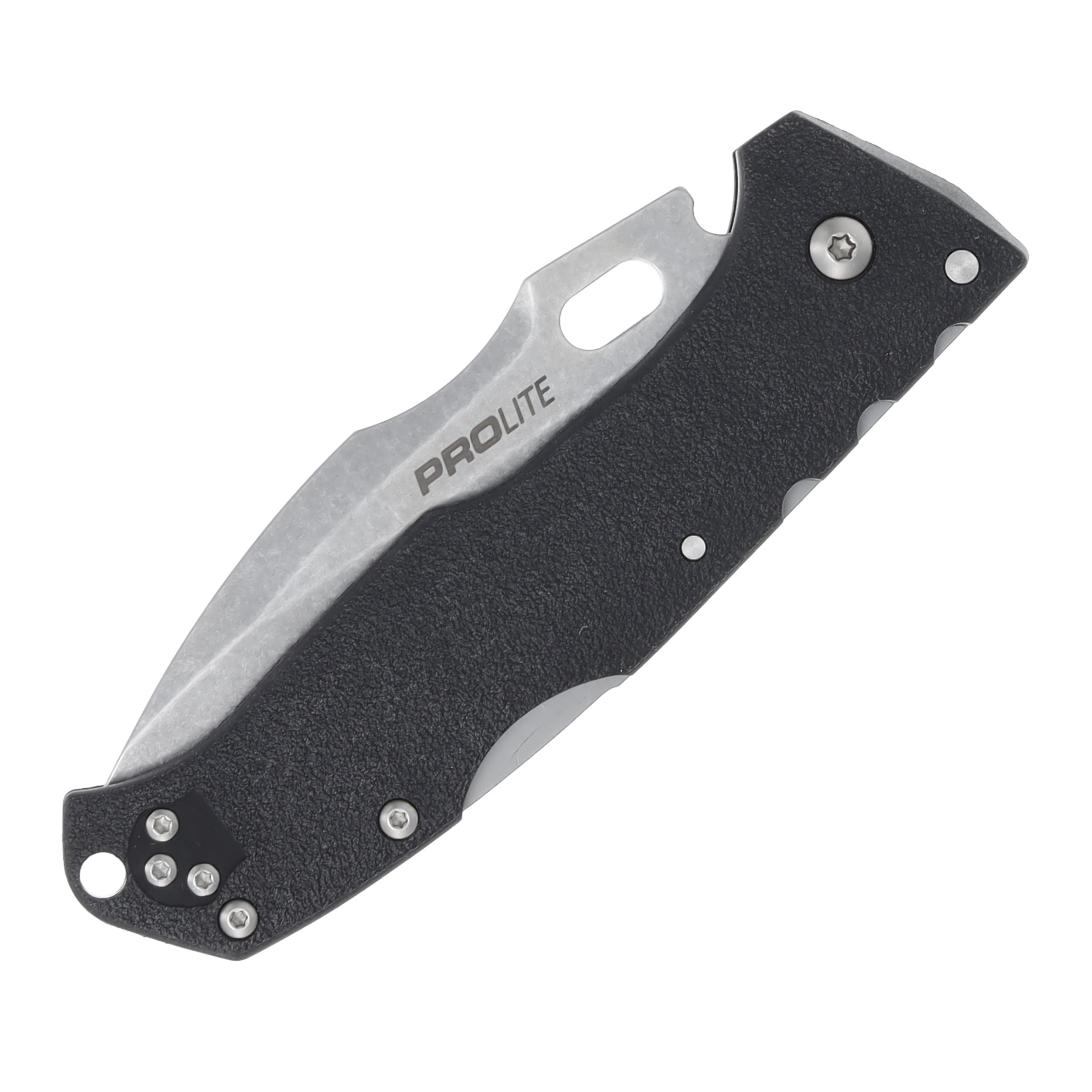 Cold Steel Pro Lite Sport Folding Knife 3.5in Stonewash Drop Point Blade CS-20NU View 5