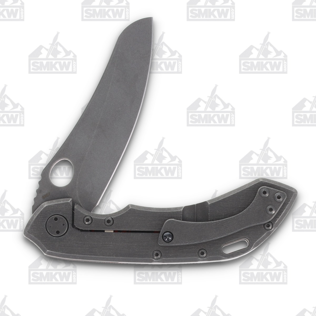 Olamic Wayfarer 247 Folding Knife T-068M Mouflon Lava Flow Fat Carbon (Kinetic Mist) T068M View 4