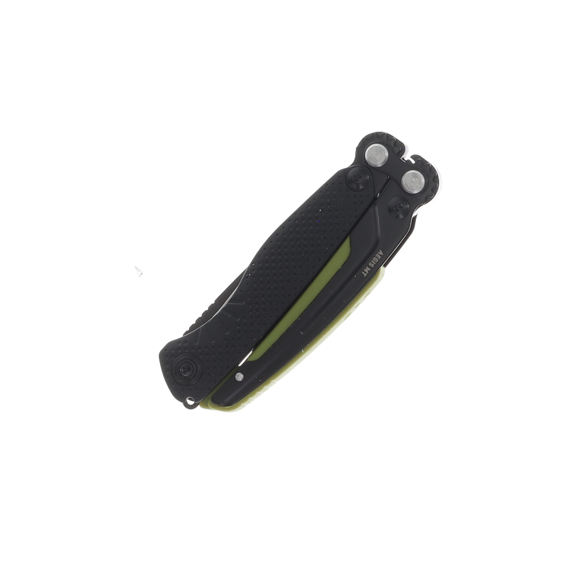 SOG Aegis MT MultiTool Black and Moss 1.9in Clip Point Blade SOG-29-41-03-41 View 6