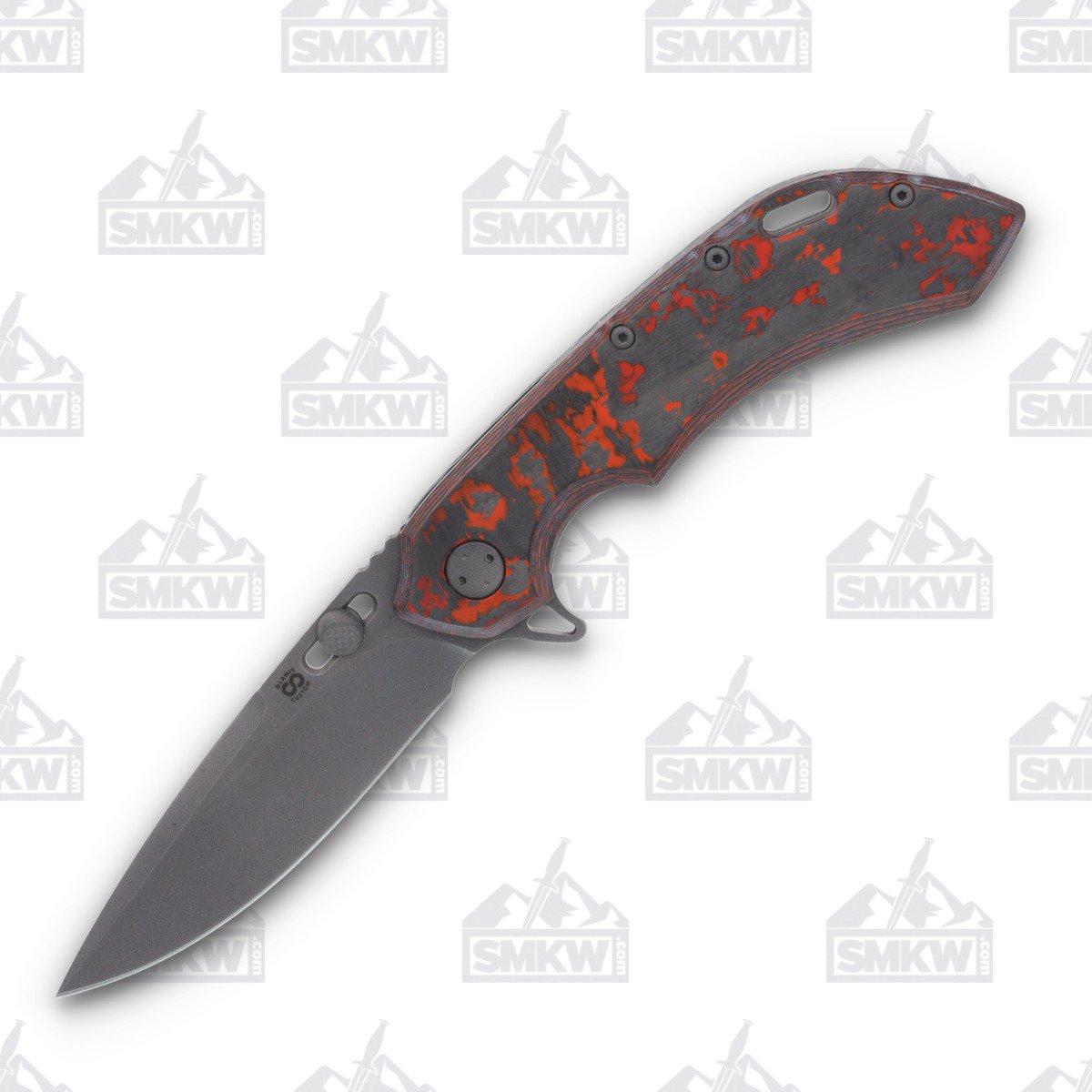 Olamic Wayfarer 247 Folding Knife T-071P Mars Valley FatCarbon/Stonewash T071P View 1