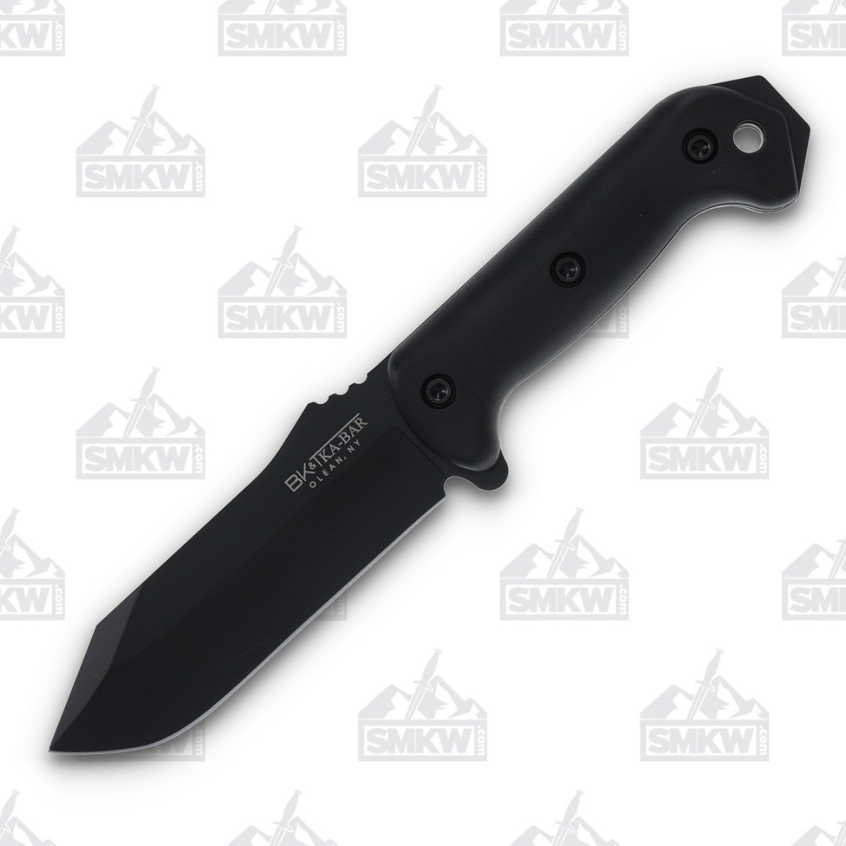 KA-BAR BK10 Becker Crewman Fixed Blade Knife Black 5.5in Clip Point KABK10 View 1