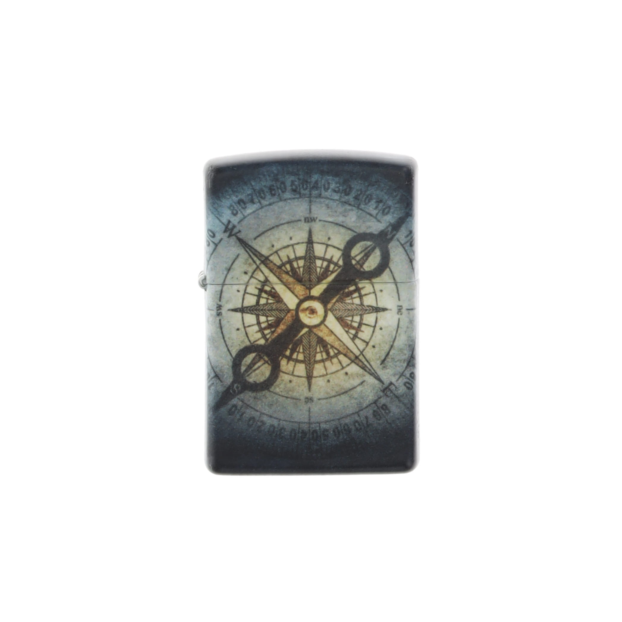 Zippo Lighter Compass Ghost Design 540 Color Matte Glow in the Dark ZP48562 View 1