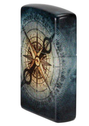 Zippo Lighter Compass Ghost Design 540 Color Matte Glow in the Dark ZP48562 View 6