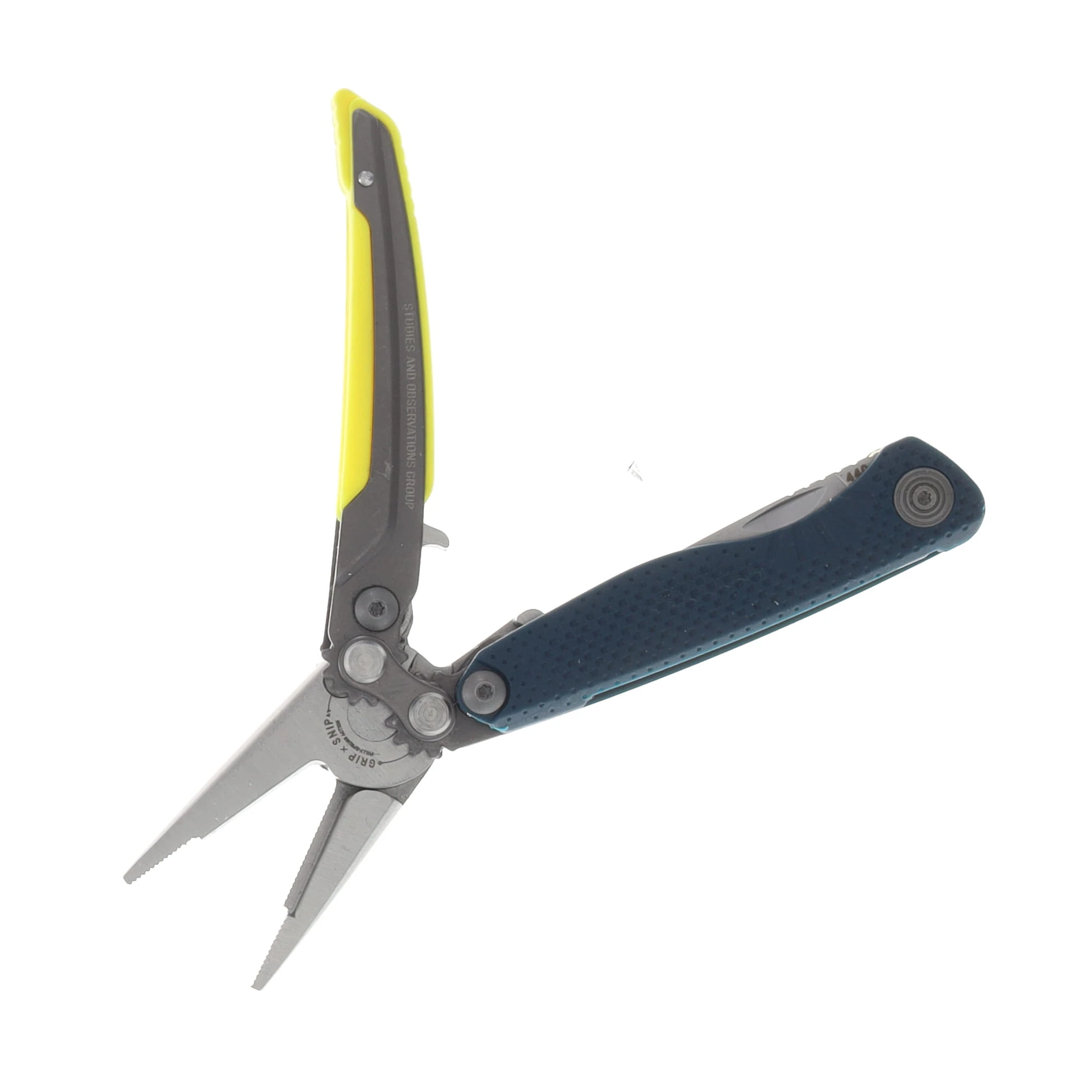 SOG Aegis MT MultiTool Indigo and Acid 1.9in Satin Clip Point Blade SOG-29-41-01-41 View 4