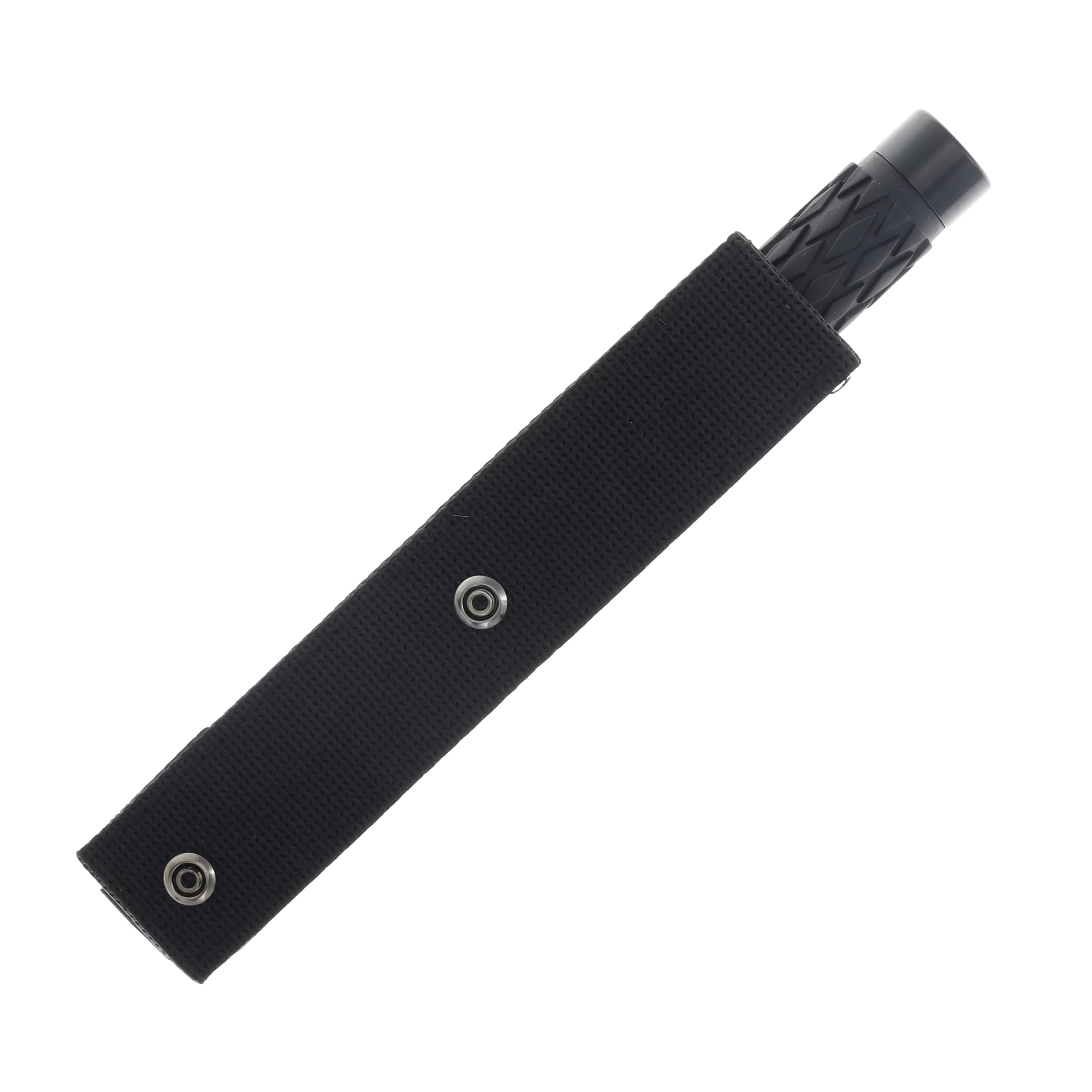 26 Inch Black Expandable Baton With Rubber Handle 22003226 View 3
