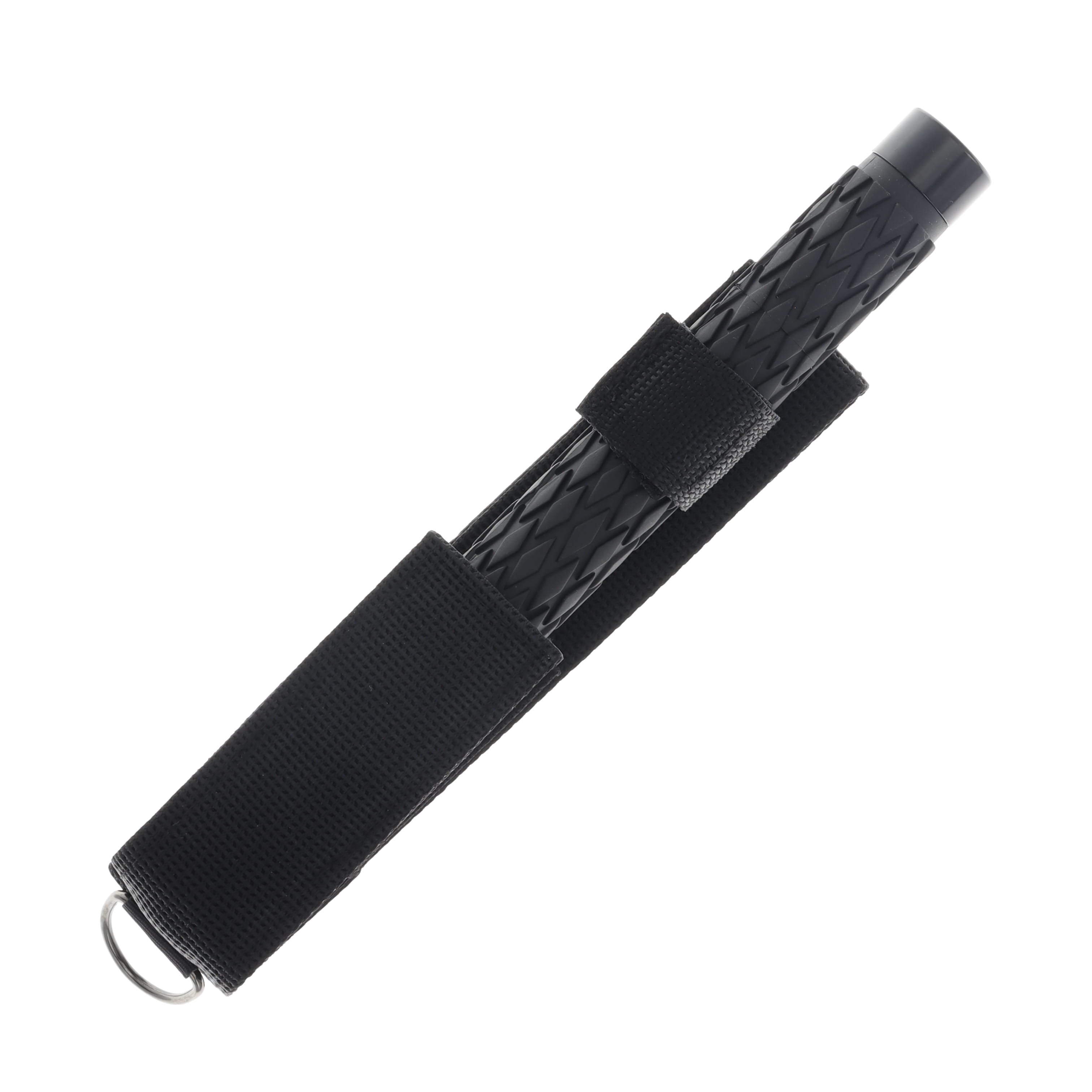 26 Inch Black Expandable Baton With Rubber Handle 22003226 View 4