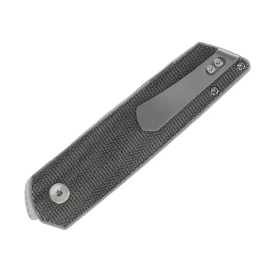 Brian Brown Finch Folding Knife Satin M390 Black Micarta View 3