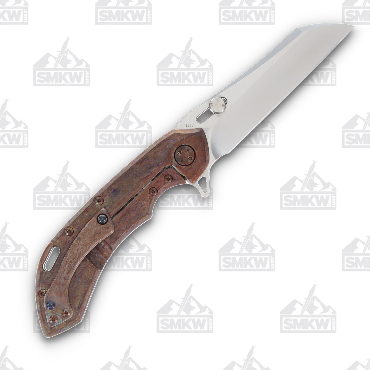 Olamic Wayfarer 247 Folding Knife T-064W Nebula FatCarbon/Entropic Antique T064W View 2