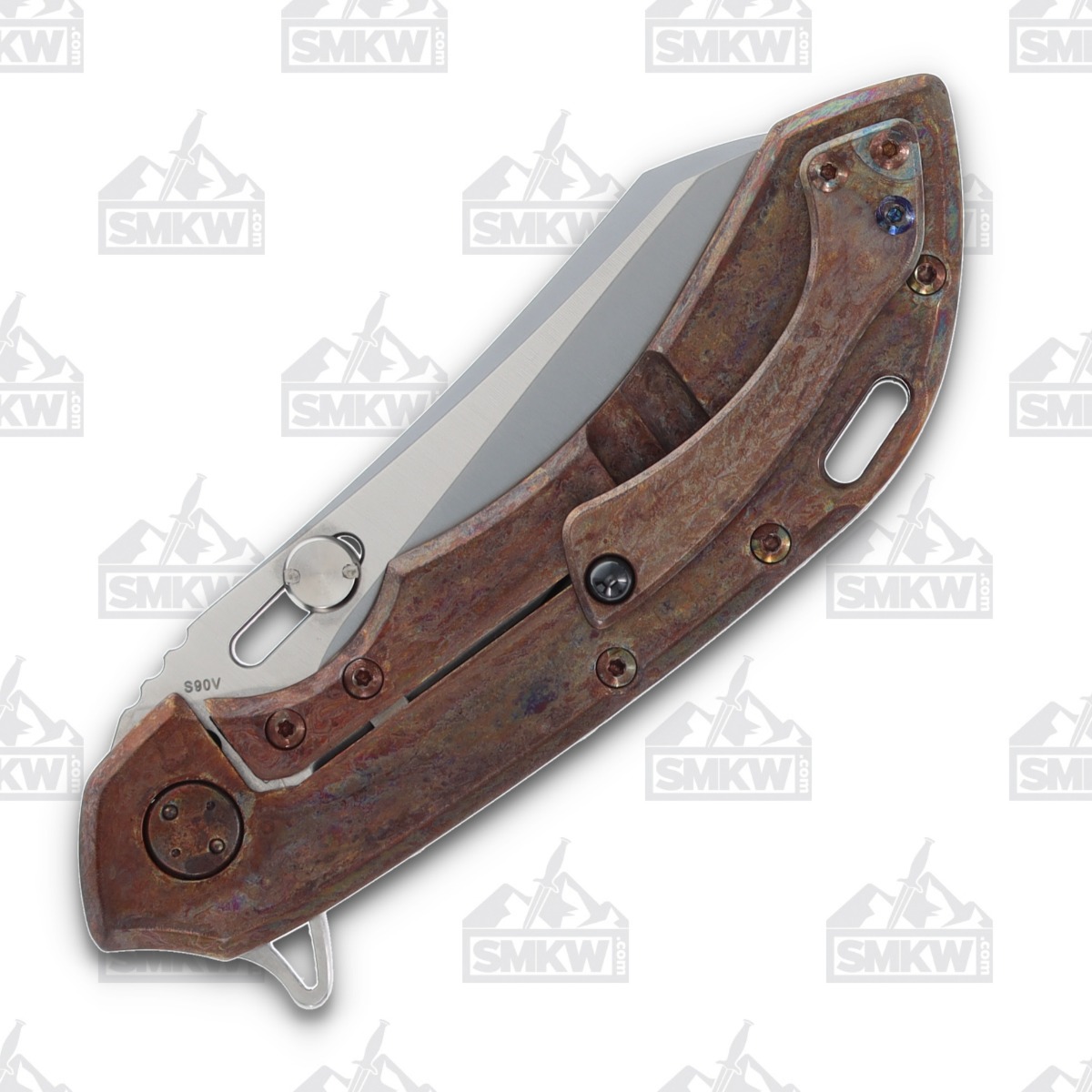 Olamic Wayfarer 247 Folding Knife T-064W Nebula FatCarbon/Entropic Antique T064W View 6
