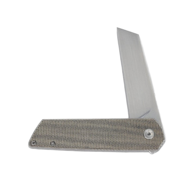 Brian Brown Finch Folding Knife Satin M390 Green Micarta BBFINCH005 View 2