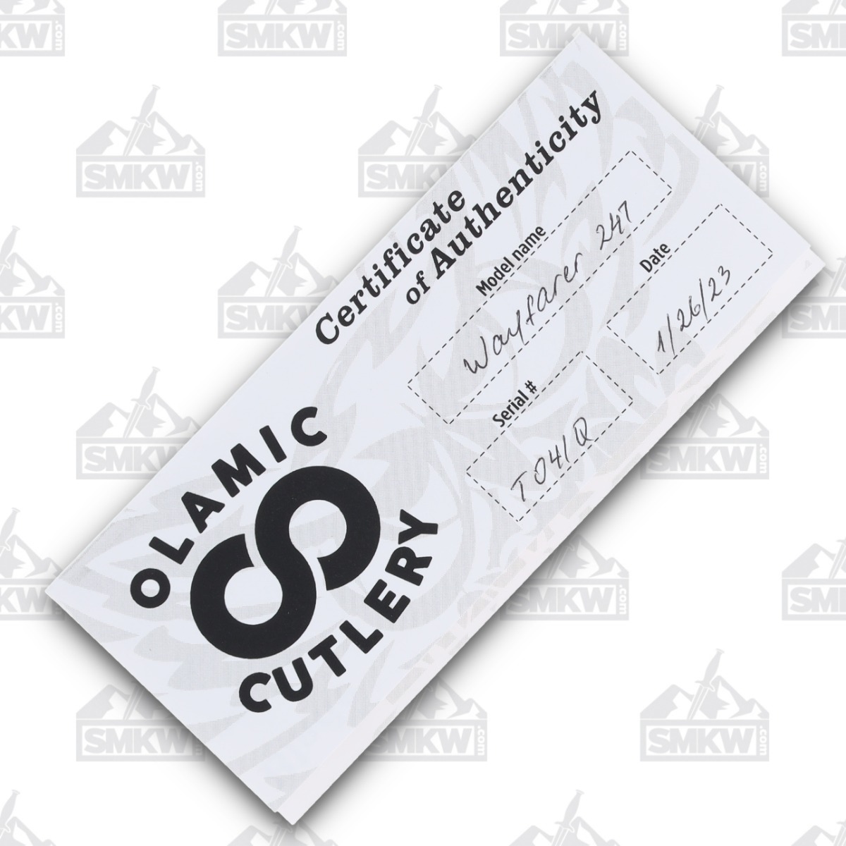 Olamic Wayfarer 247 Folding Knife T-041Q Companto Mars Valley FatCarbon/Stonewash T041Q View 12