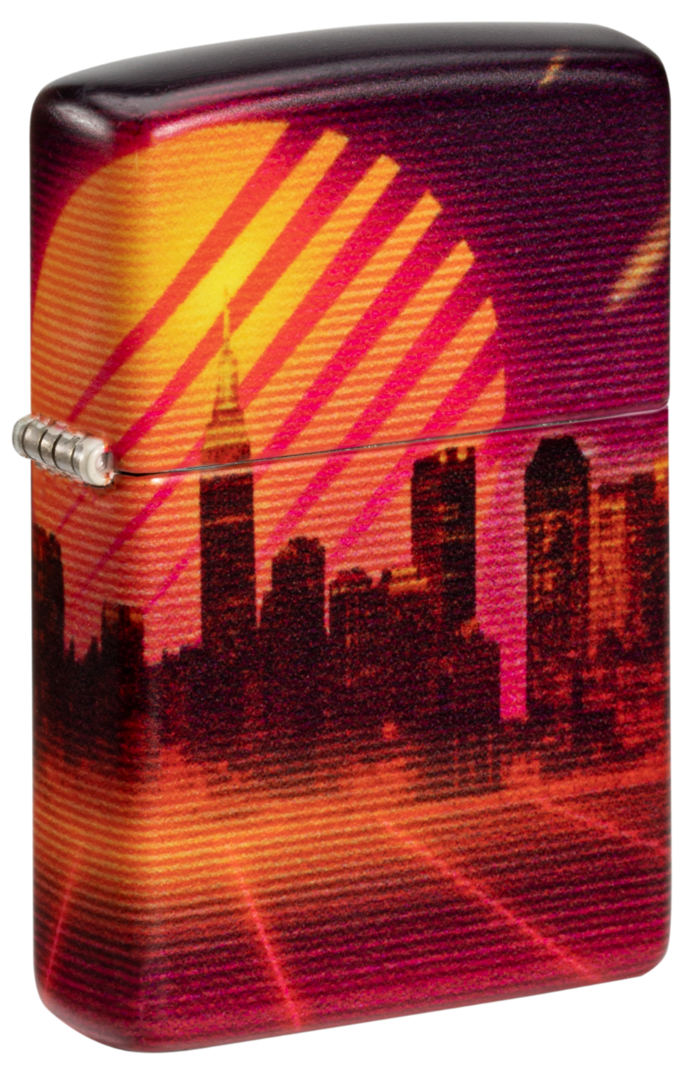 Zippo Lighter Cyber City Design 540 Color ZP48505 View 2