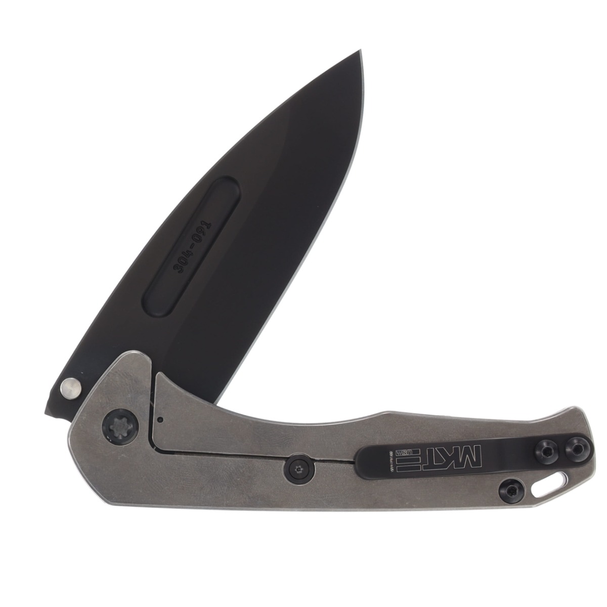 Medford Praetorian Slim Framelock Folding Knife (PVD S35VN, Psychedelic Wave, PVD Hardware) MK2084PD-01TM-TPCP-Q4 View 4