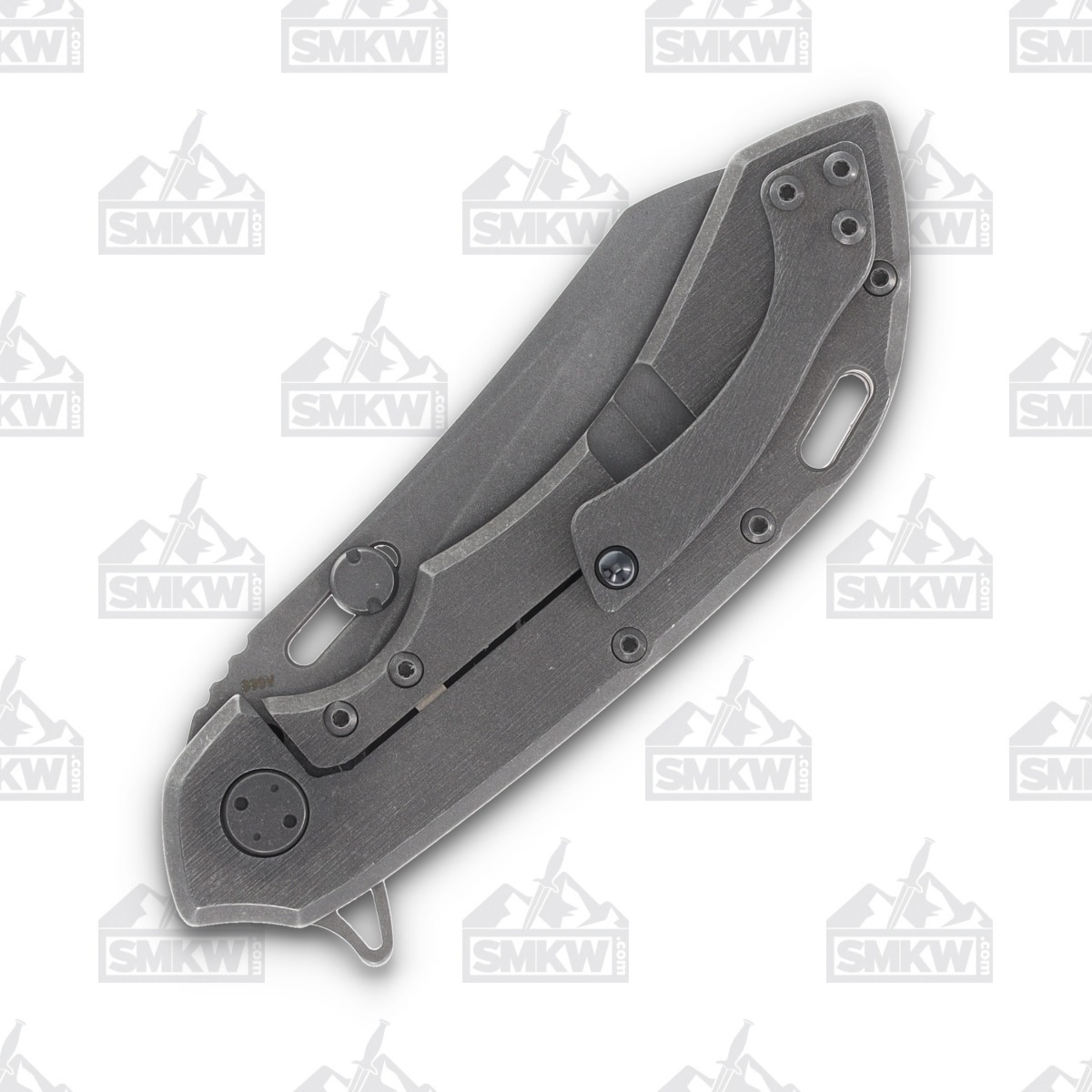 Olamic Wayfarer 247 Folding Knife T-063W Lava Flow FatCarbon/Kinetic Mist T063W View 6