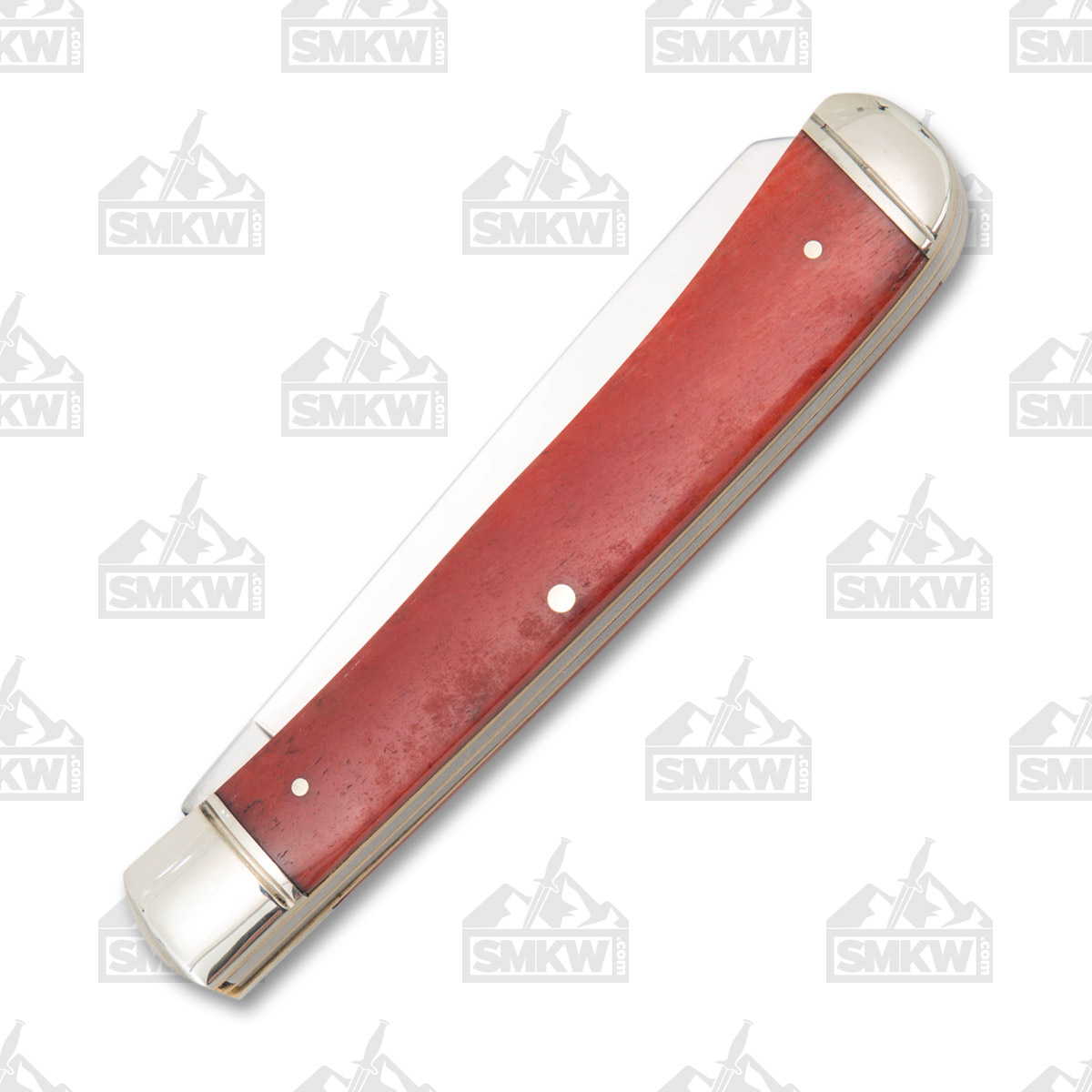 Rough Ryder Red Smooth Bone Trapper Folding Knife RR431 View 3