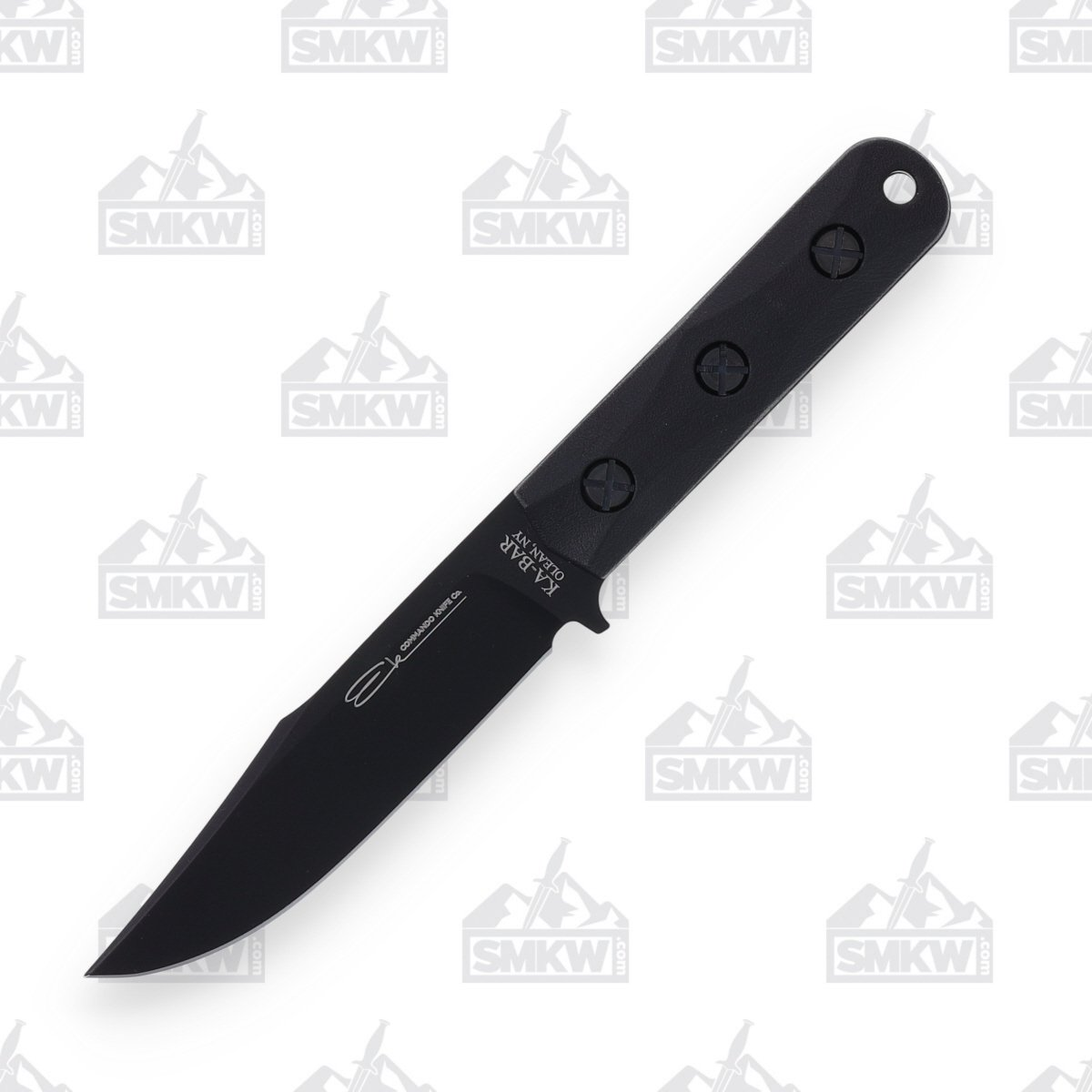 KA-BAR Ek Commando Short 5.06in Clip Point Fixed Blade Knife KAEK50 View 1