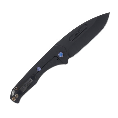 Medford Praetorian Slim Folding Knife PVD/Blue Hardware MK2084PD-30PV-T2CP-Q4 View 2