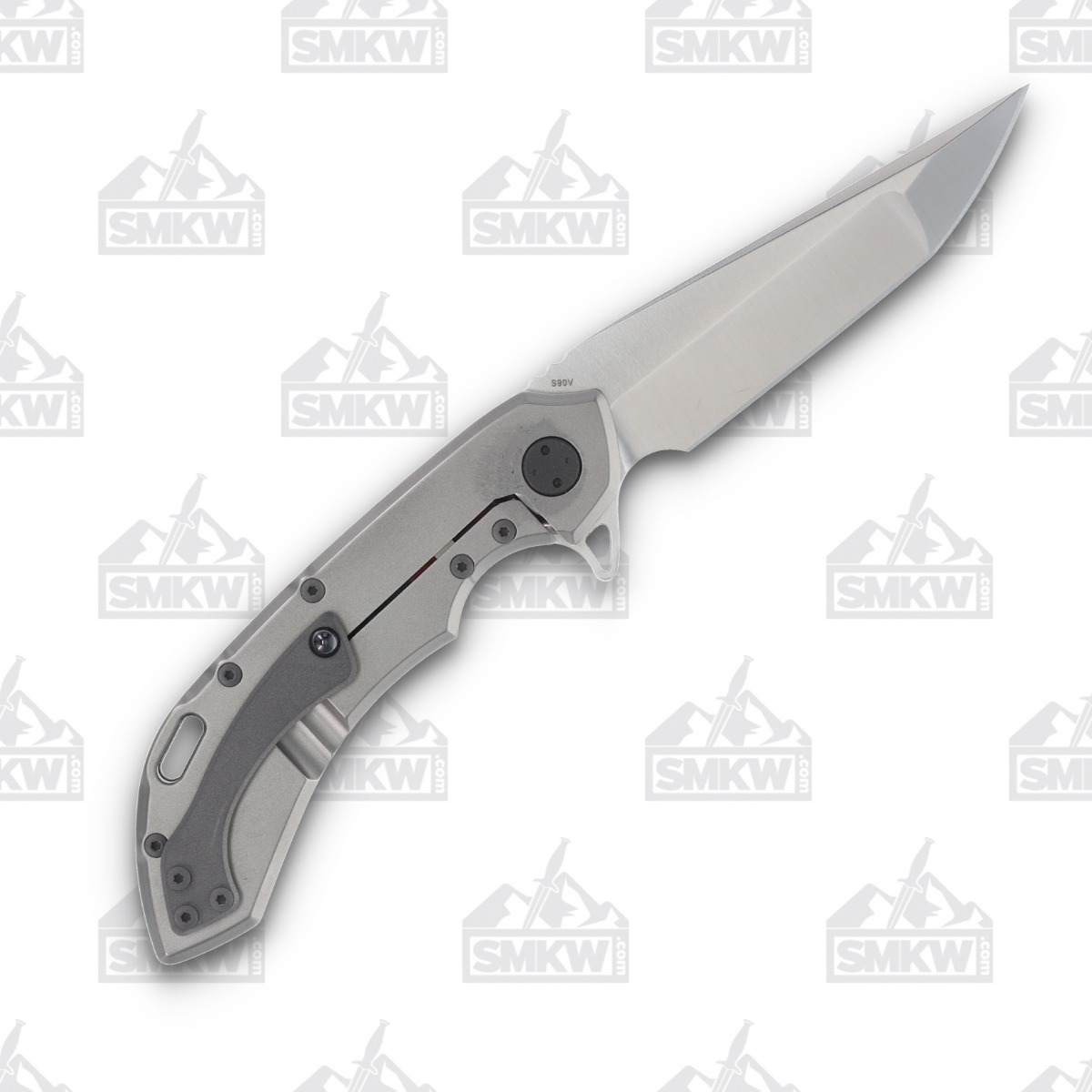 Olamic Wayfarer 247 Folding Knife T-038Q Companto White Storm Fat Carbon (Light Blast) T038Q View 2