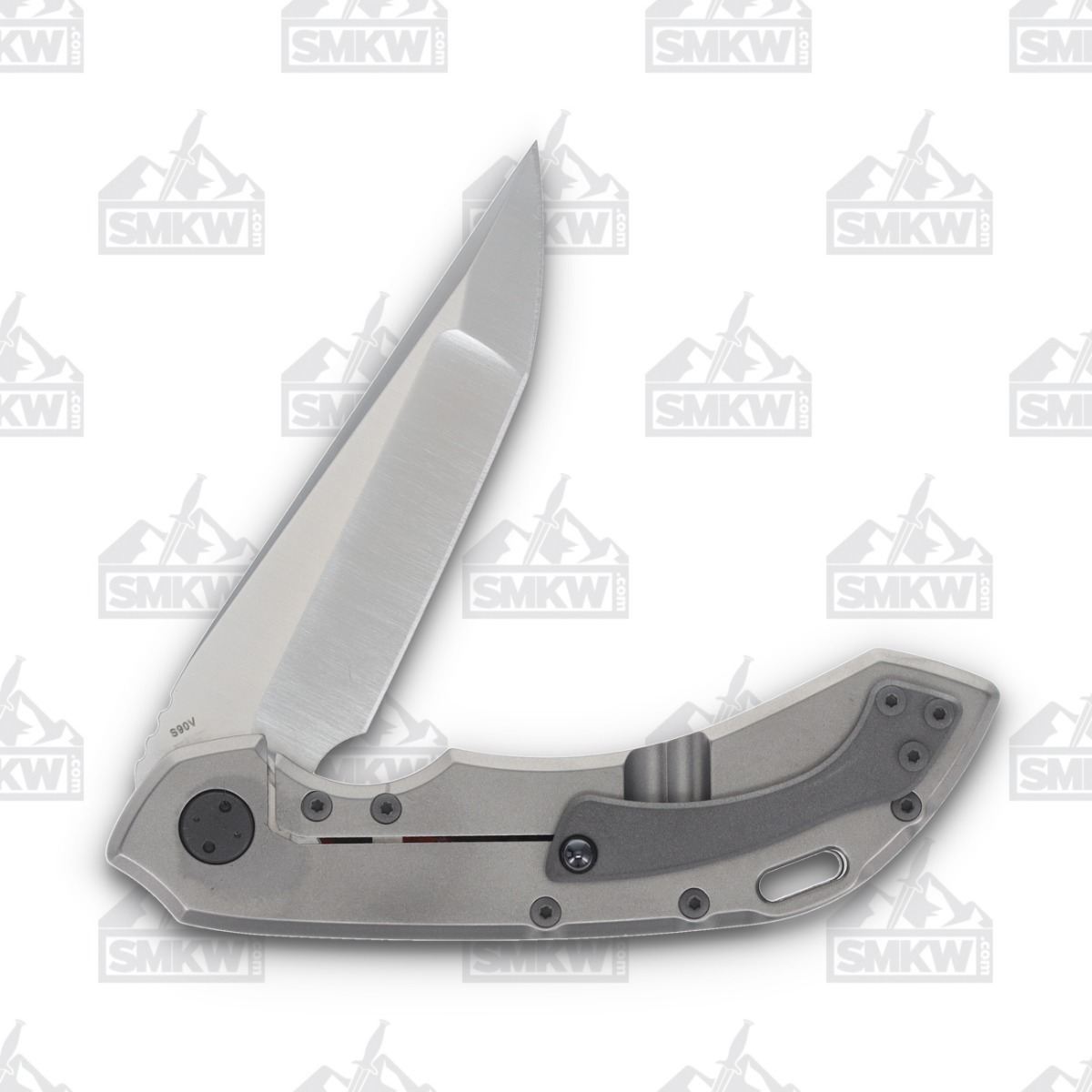 Olamic Wayfarer 247 Folding Knife T-038Q Companto White Storm Fat Carbon (Light Blast) T038Q View 5