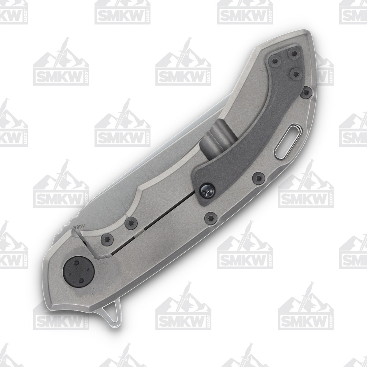 Olamic Wayfarer 247 Folding Knife T-038Q Companto White Storm Fat Carbon (Light Blast) T038Q View 7