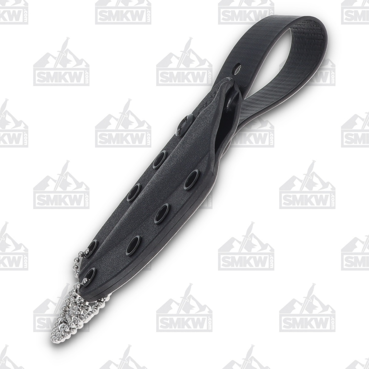 Spartan Blades Enyo Fixed Knife 2.68in Plain Black DLC Drop Point View 12
