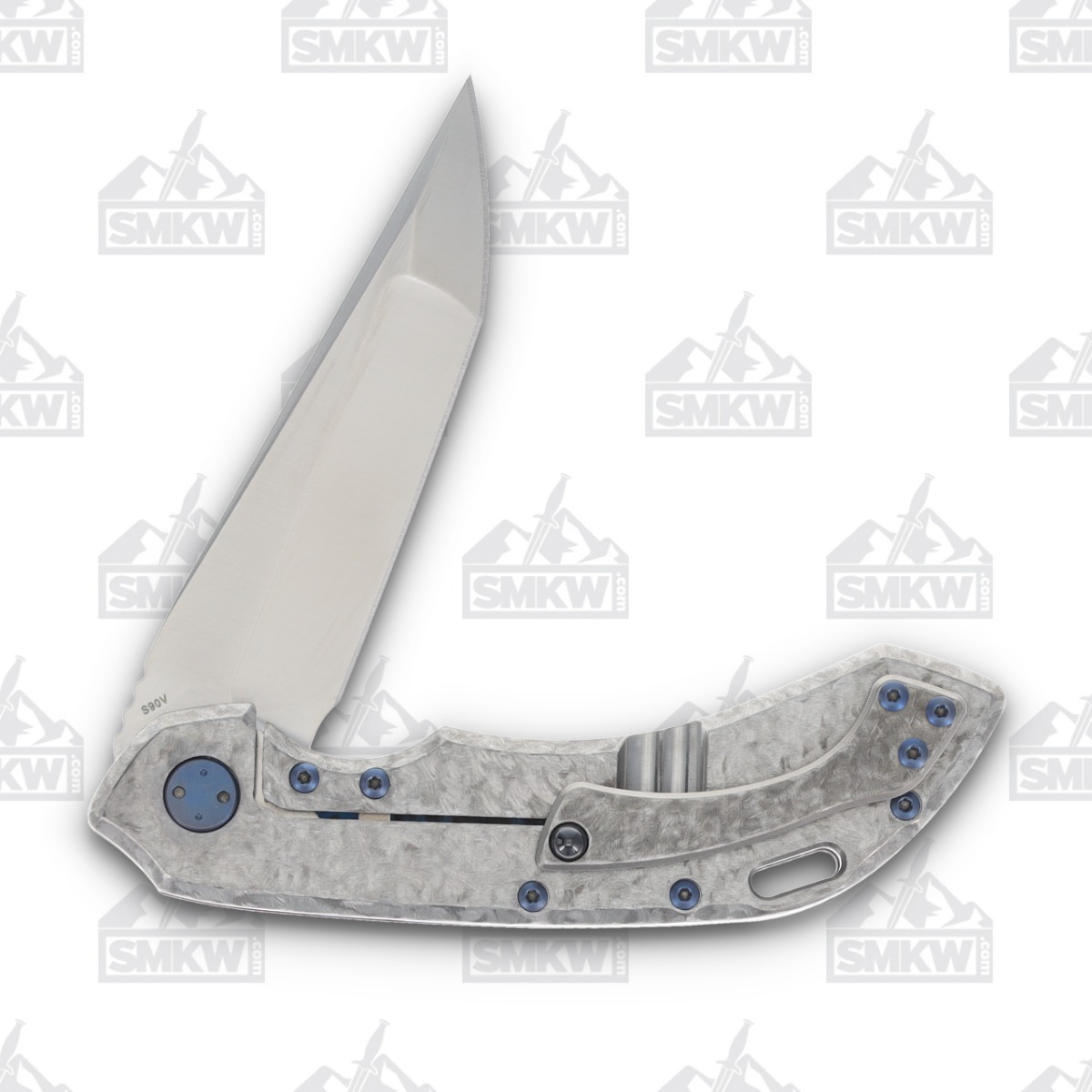 Olamic Wayfarer 247 Folding Knife T-066Q Companto Nebula Fat Carbon (Frosty) T066Q View 4