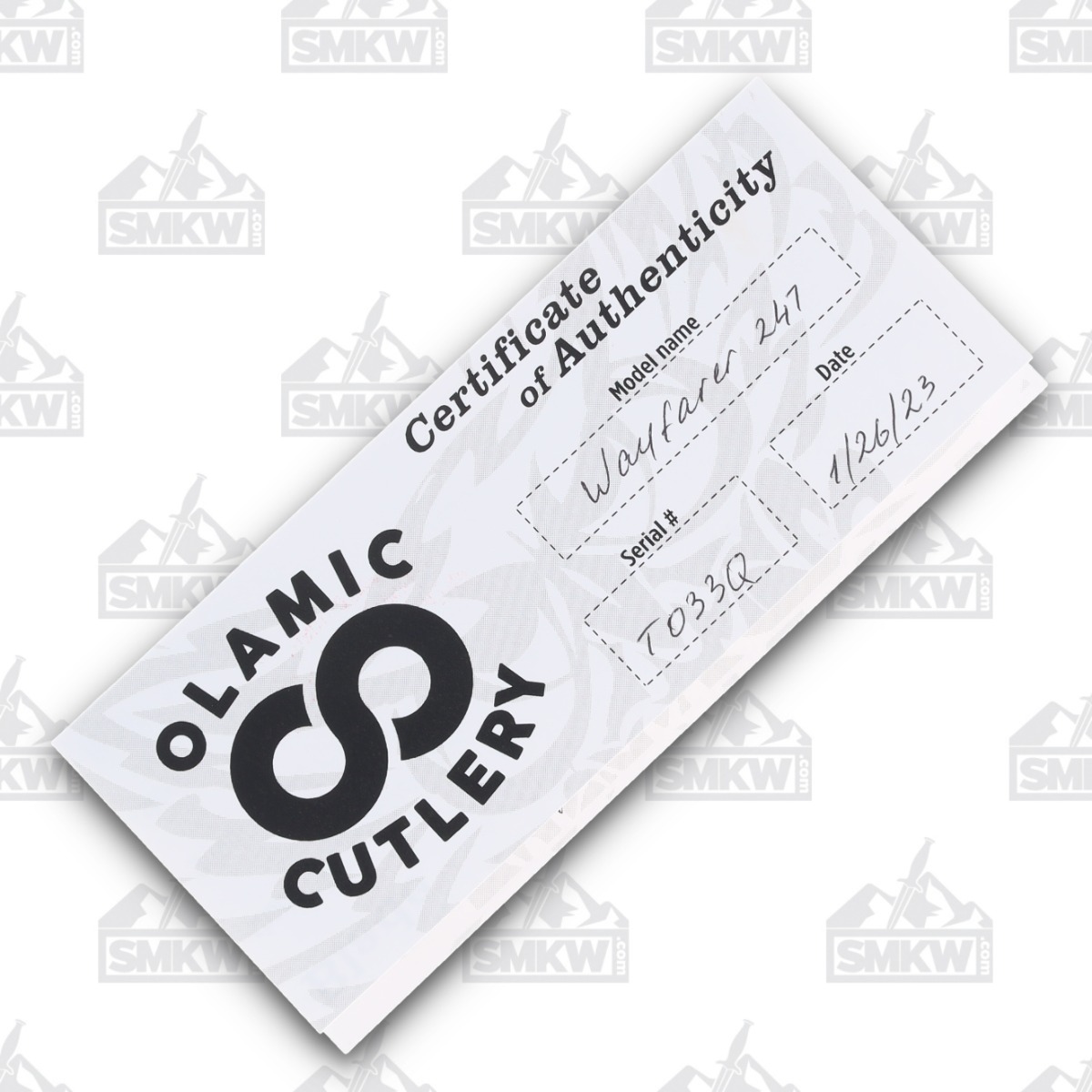 Olamic Wayfarer 247 Folding Knife T-033Q Companto Green Dark Matter Fat Carbon (Neontropic) T033Q View 15