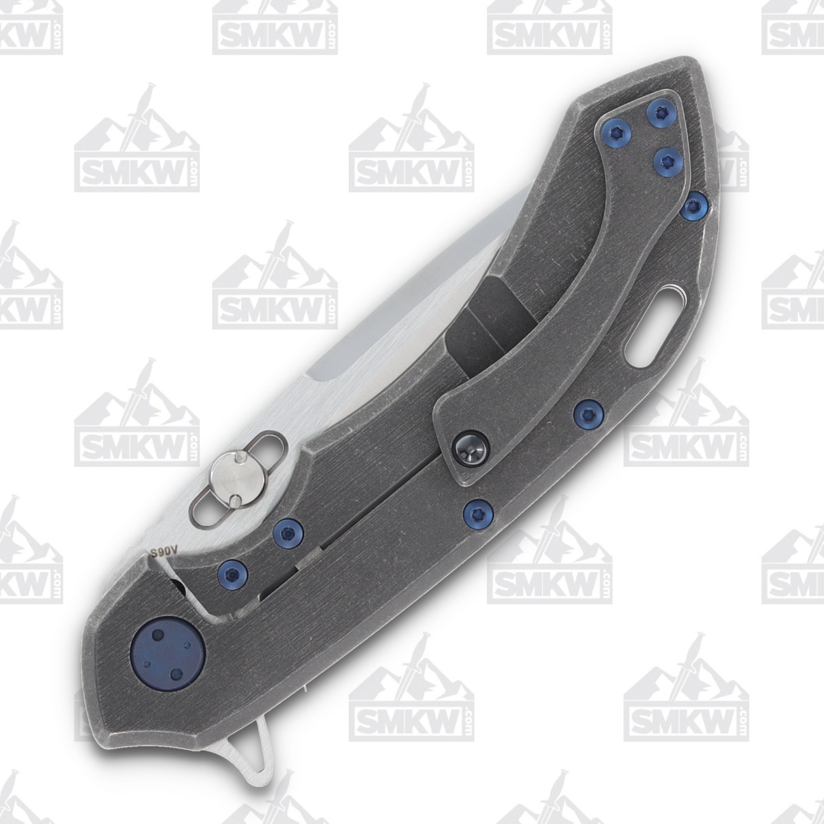 Olamic Wayfarer 247 Folding Knife T-083P Purist Nebula Fat Carbon (Stonewash) T083P View 6