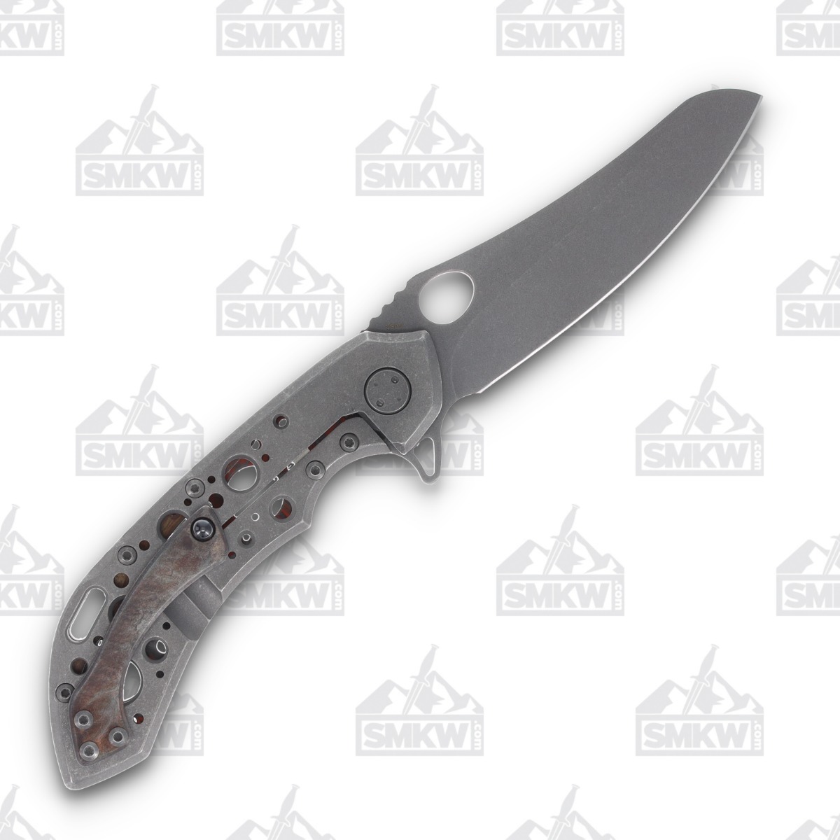 Olamic Wayfarer 247 Folding Knife T-076M Mars Valley FatCarbon/Stonewash T076M View 2
