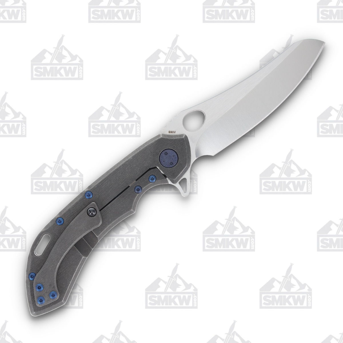 Olamic Wayfarer 247 Folding Knife T-075M Nebula FatCarbon/Stonewash T075M View 2
