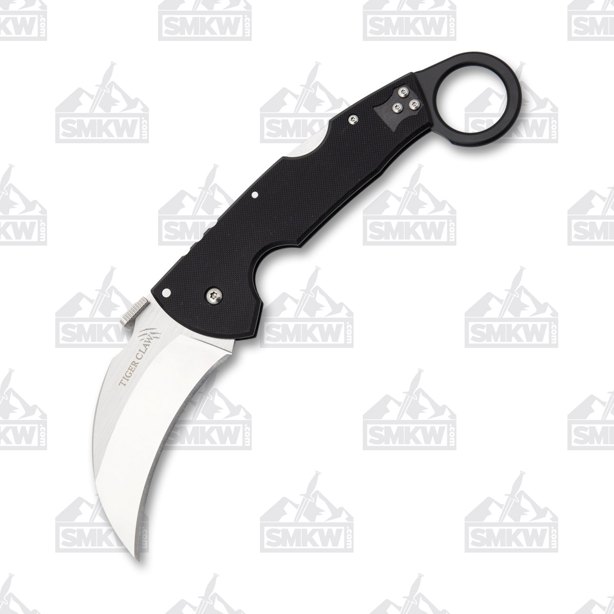 Cold Steel Tiger Claw Karambit 3.25in Hawkbill Blade Folding Knife CS22C View 2