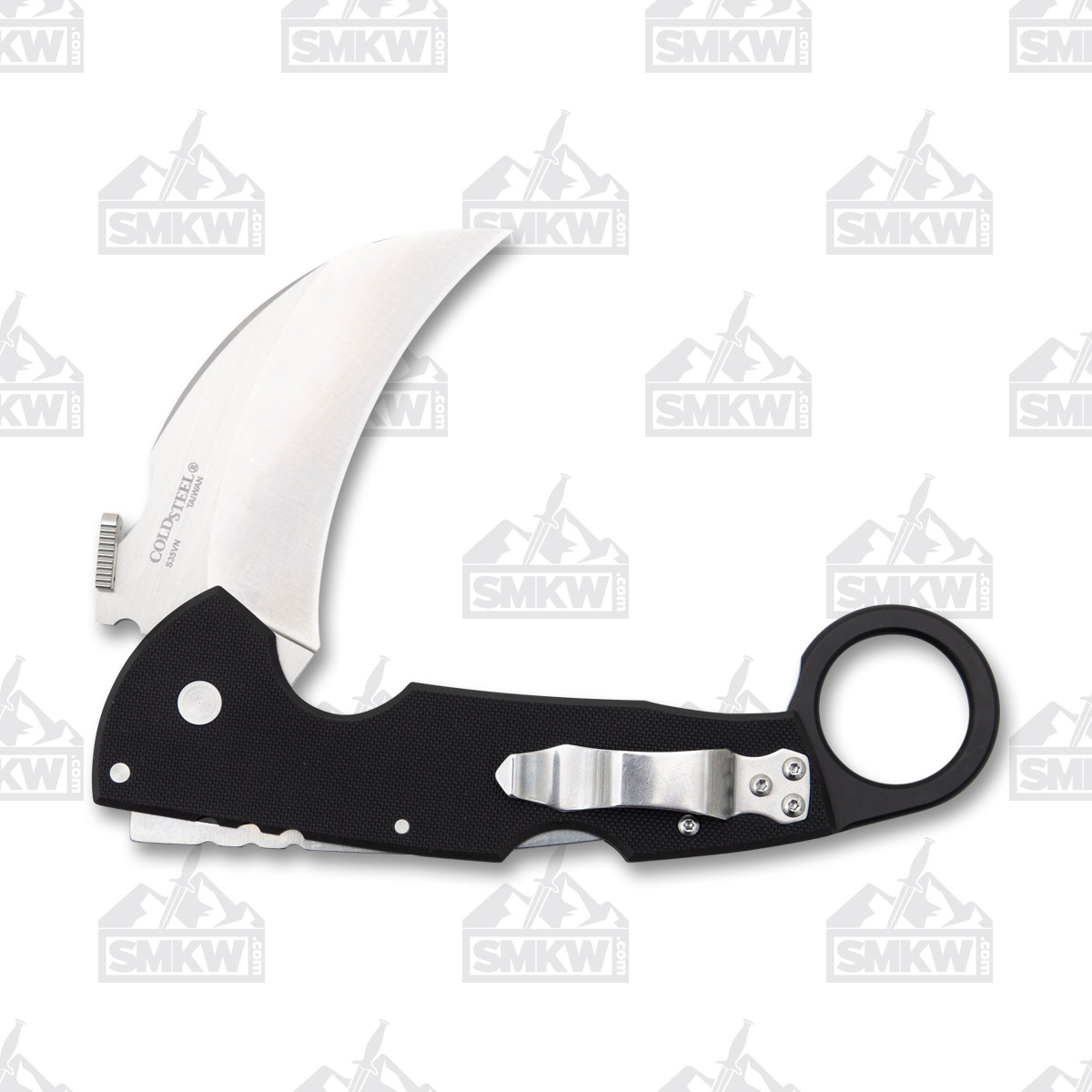 Cold Steel Tiger Claw Karambit 3.25in Hawkbill Blade Folding Knife CS22C View 5