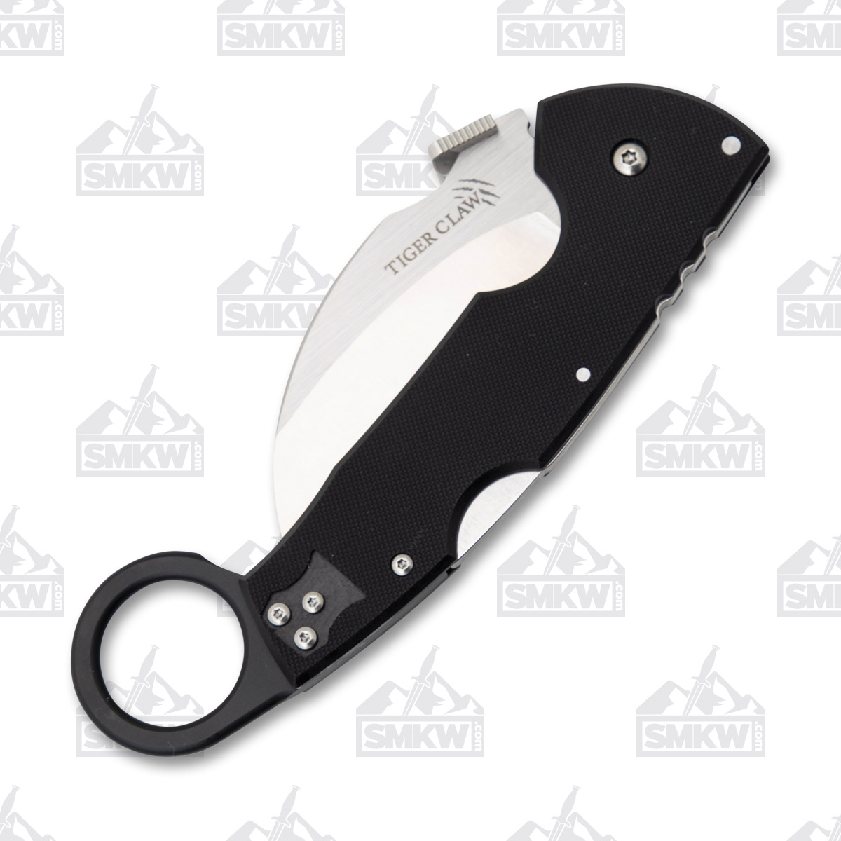 Cold Steel Tiger Claw Karambit 3.25in Hawkbill Blade Folding Knife CS22C View 6