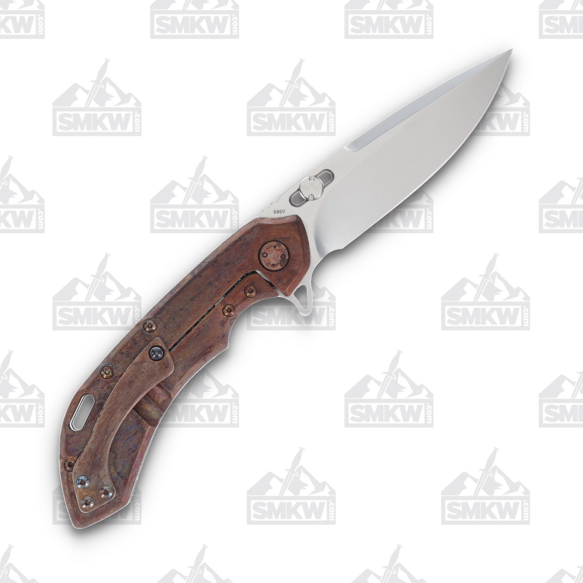 Olamic Wayfarer 247 Folding Knife T-074P Nebula FatCarbon/Antique Entropic T074P View 2