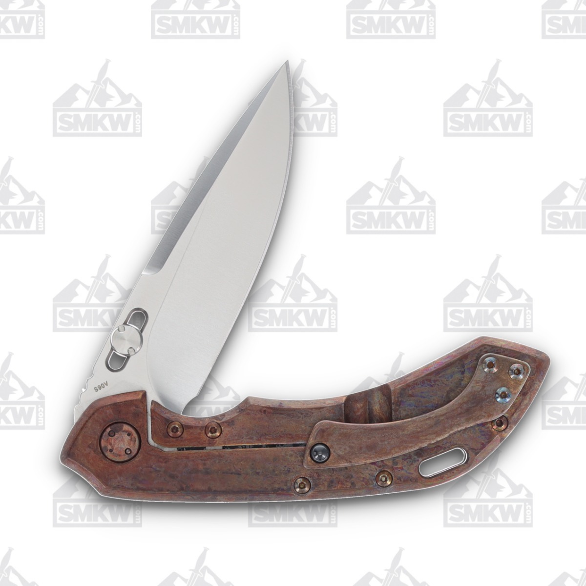 Olamic Wayfarer 247 Folding Knife T-074P Nebula FatCarbon/Antique Entropic T074P View 4
