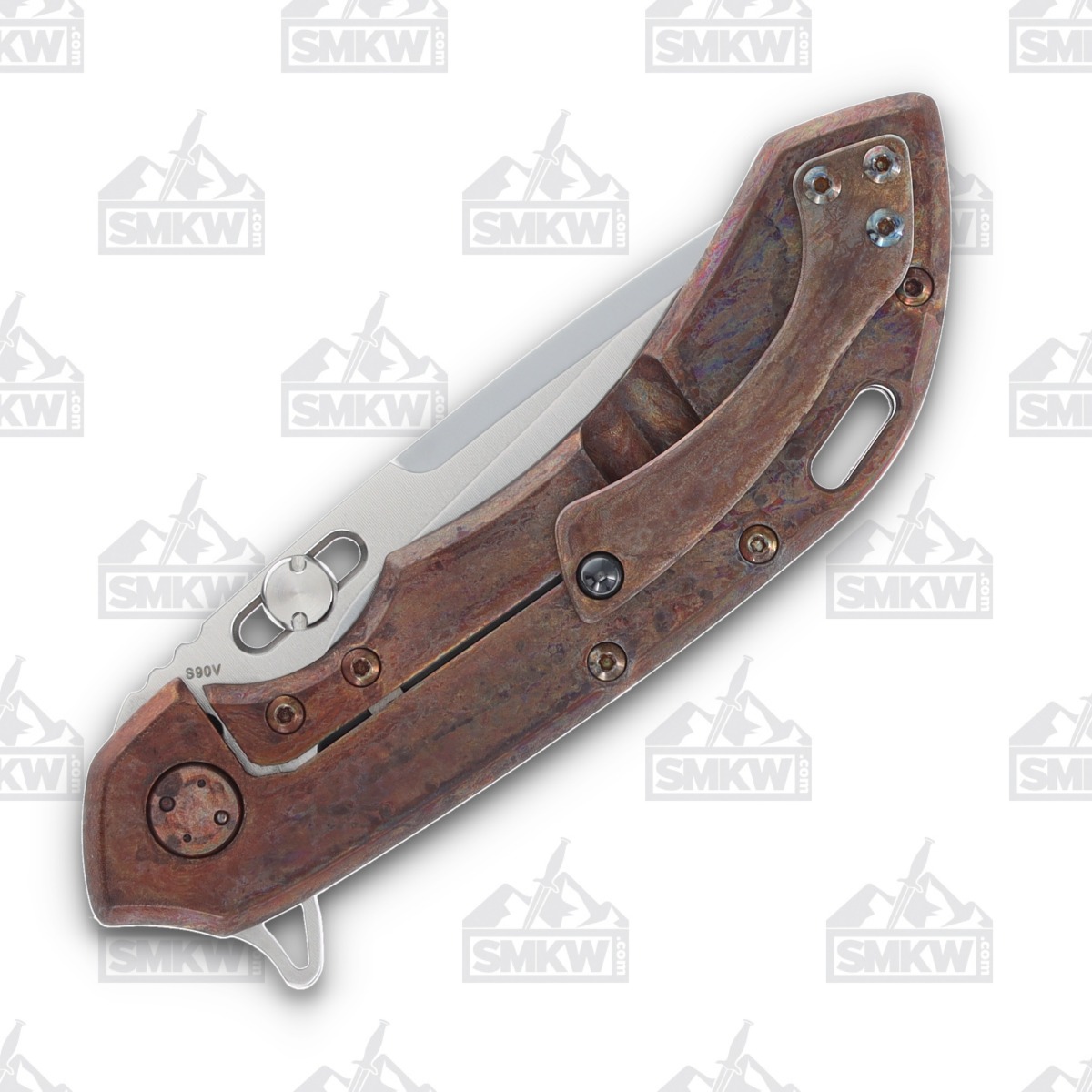 Olamic Wayfarer 247 Folding Knife T-074P Nebula FatCarbon/Antique Entropic T074P View 5