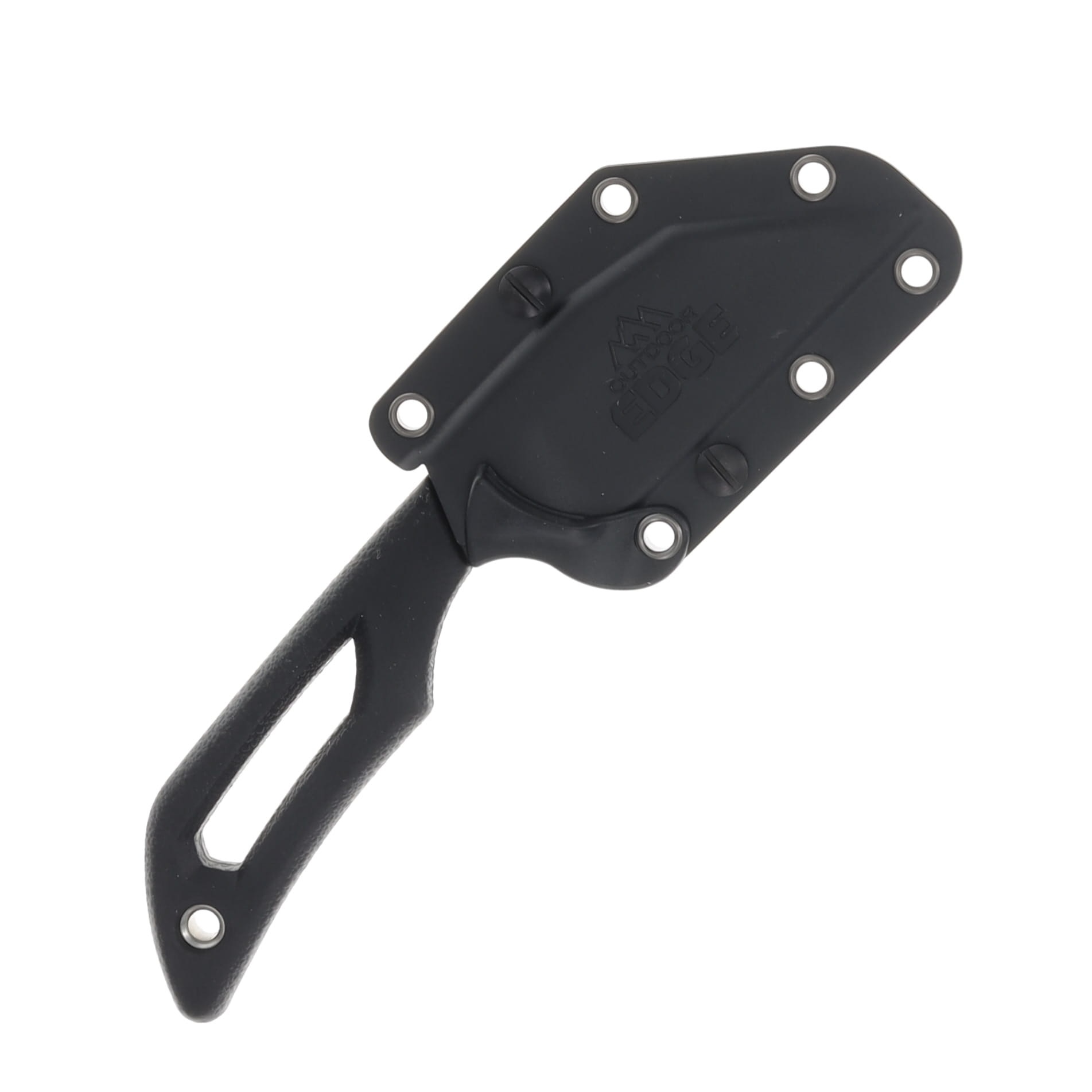 Outdoor Edge Pivot 2.6in Wharncliffe Fixed Blade Black OEPKWC-2C View 3