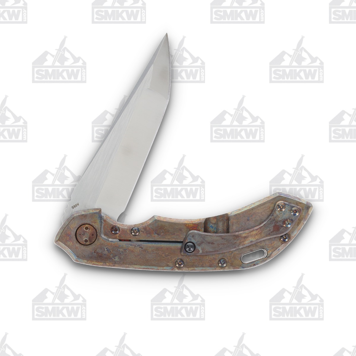 Olamic Wayfarer 247 Folding Knife T-037Q Companto Lava Flow Fat Carbon (Neontropic) T037Q View 4