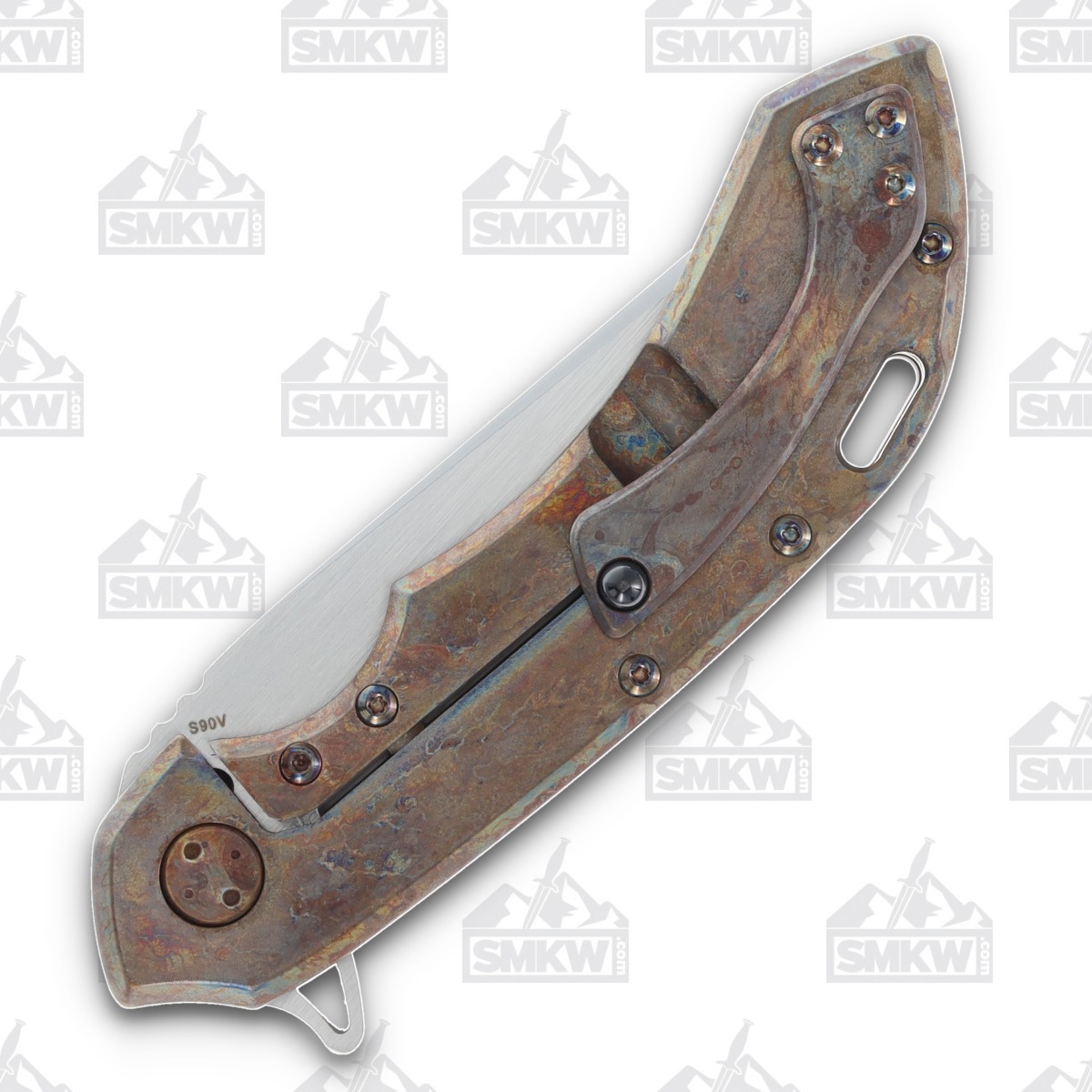 Olamic Wayfarer 247 Folding Knife T-037Q Companto Lava Flow Fat Carbon (Neontropic) T037Q View 6