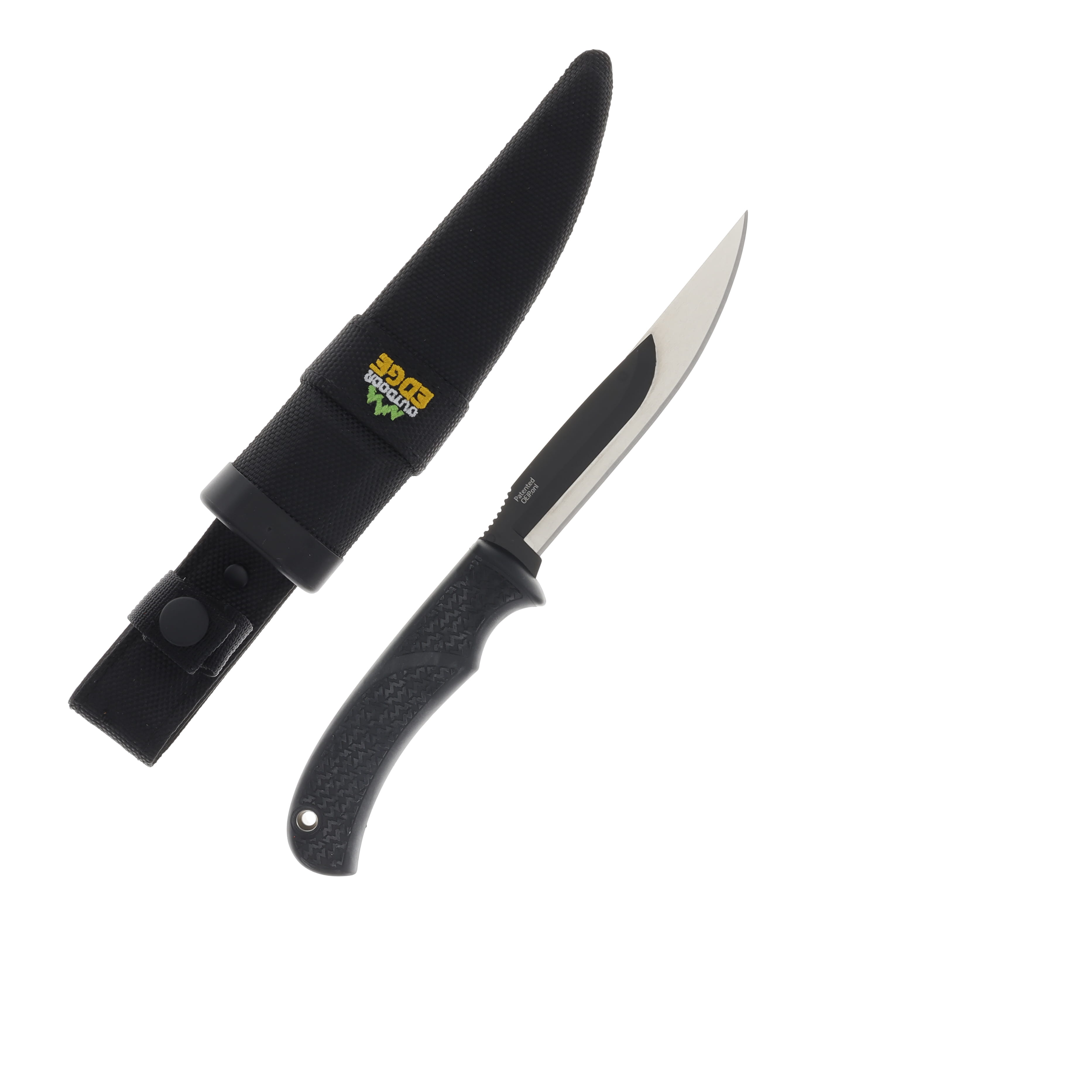 Outdoor Edge Razor-Max Fixed Blade Knife with Replacement Blades Black Handle OERMK-10C View 2