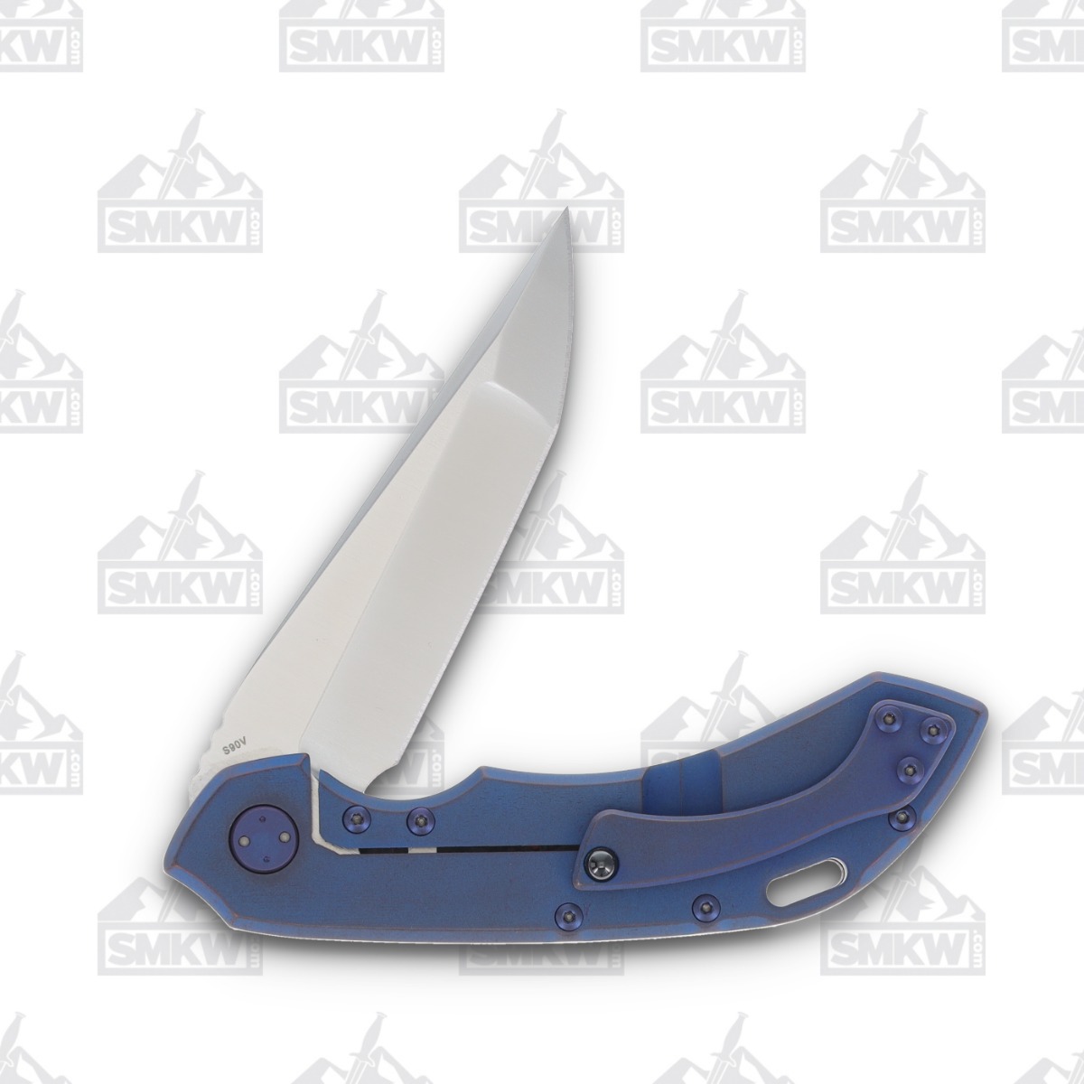 Olamic Wayfarer 247 Folding Knife T-069Q Mars Valley FatCarbon/Texwash Ocean T069Q View 3