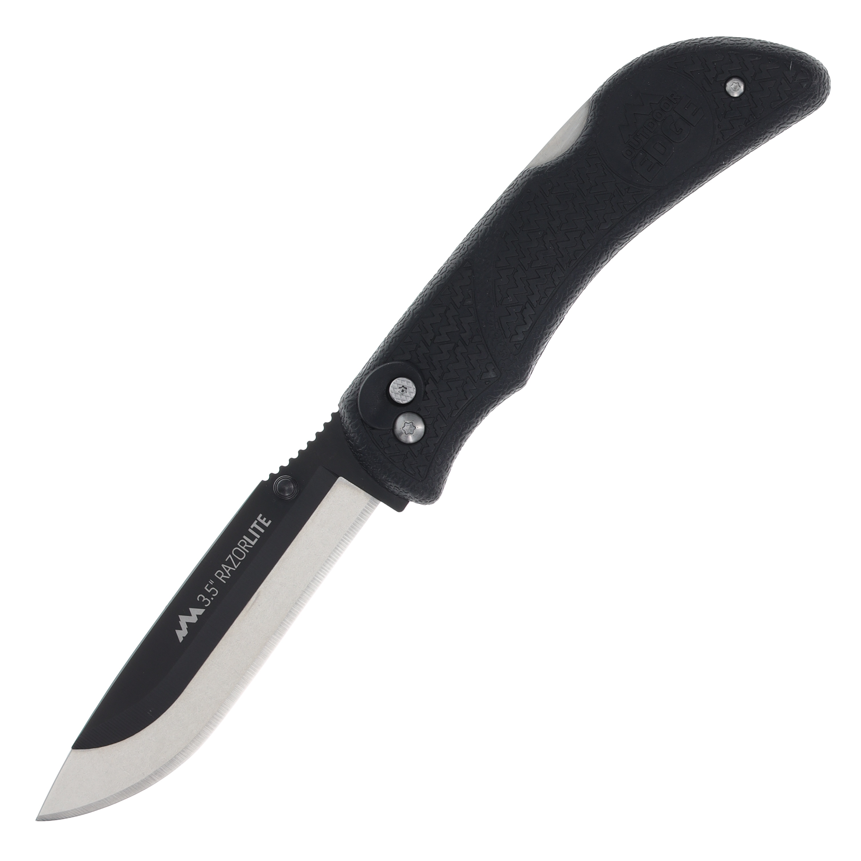 Outdoor Edge Razor EDC Lite Folding Knife 3.5in Drop Point Black OERL-10C View 2