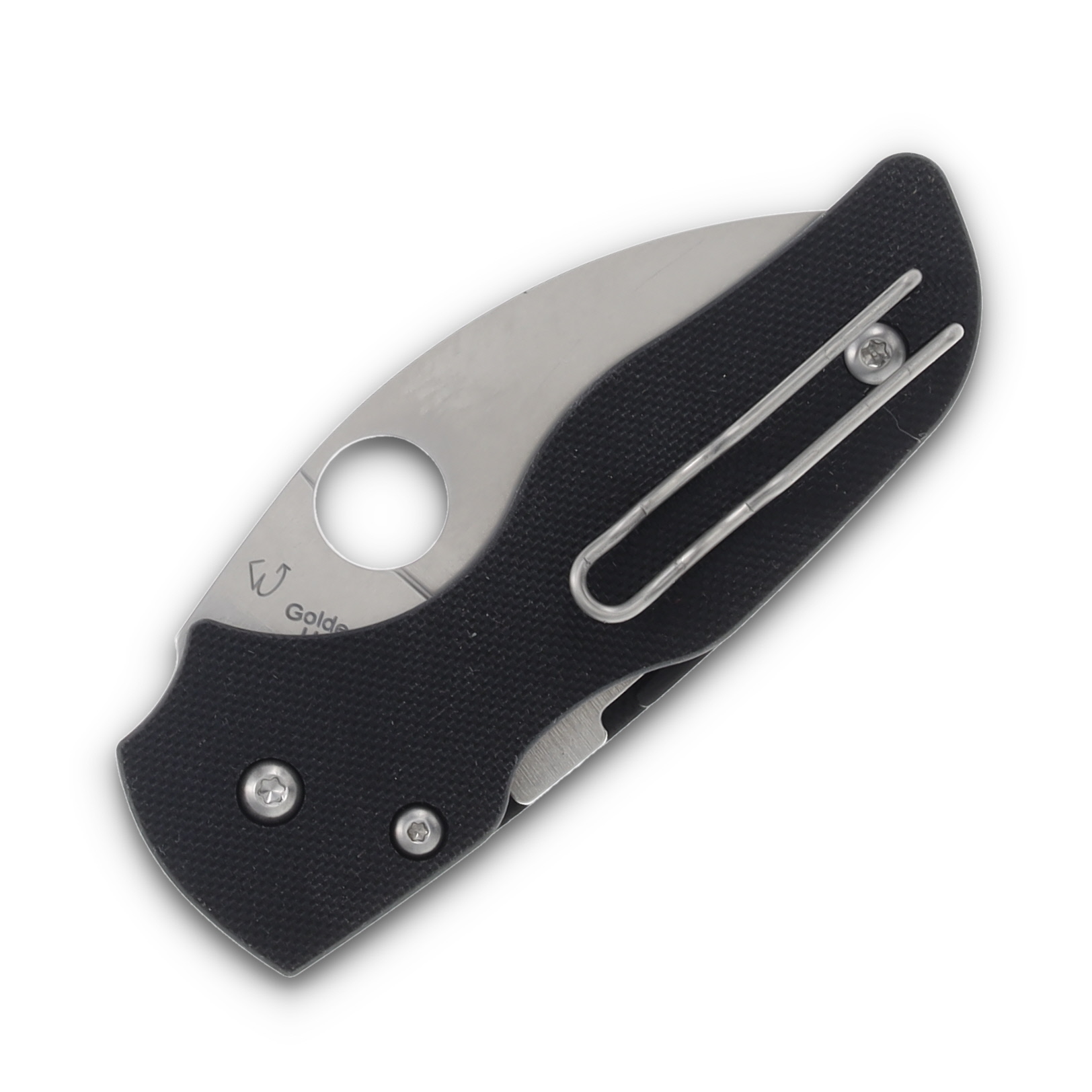 Spyderco Lil' Native Folding Knife 2.47 Inch Plain Satin Wharncliffe SPC230GPWC View 6