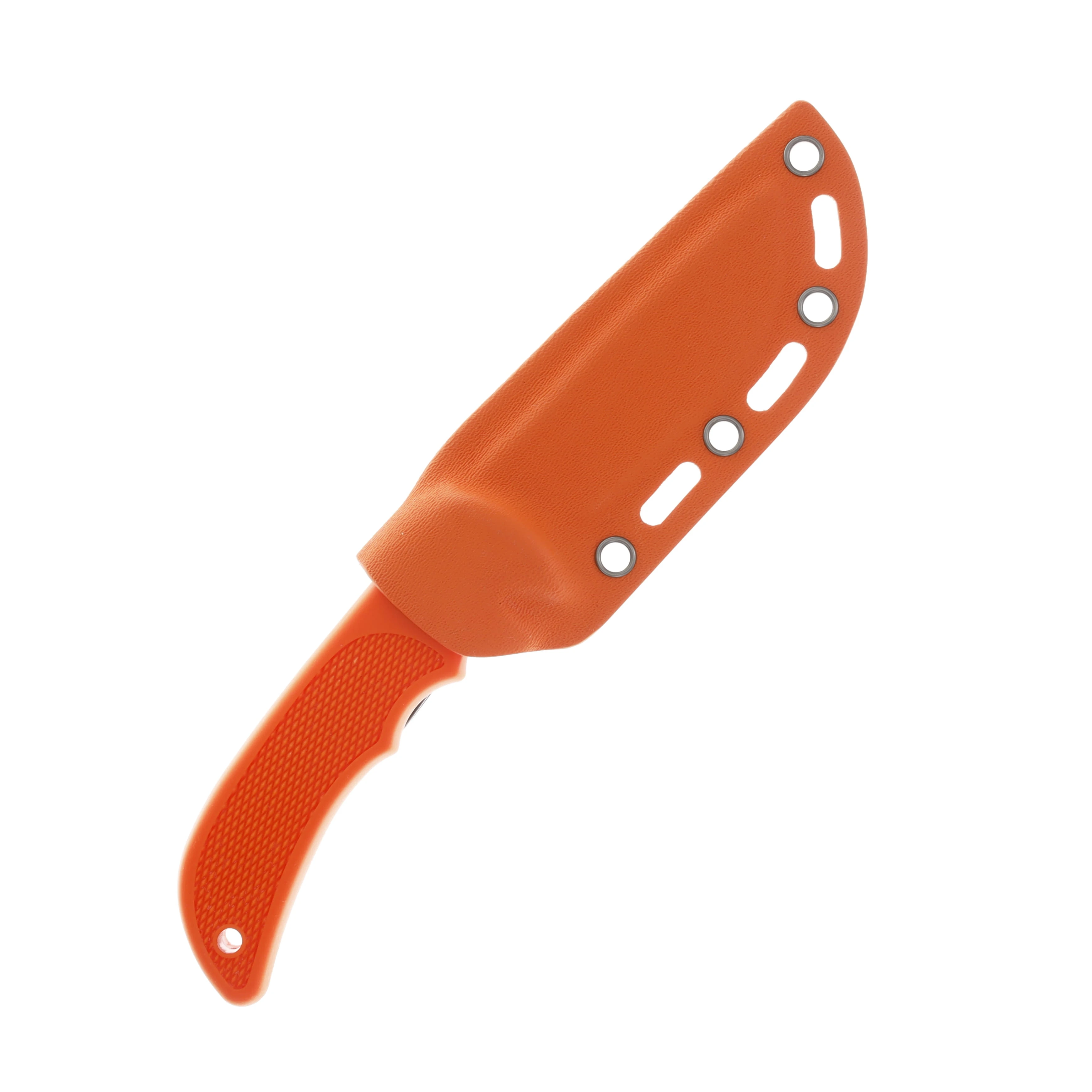Boker Magnum HL Universal Orange 3.54 Inch Plain Satin Drop Point BK02RY800 View 4