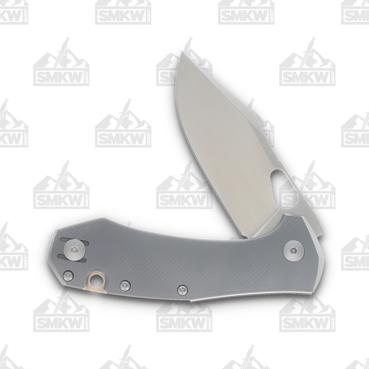 GiantMouse ACE Atelier Linerlock Folding Knife Satin Elmax/Titanium GMACEATELIERTI View 2