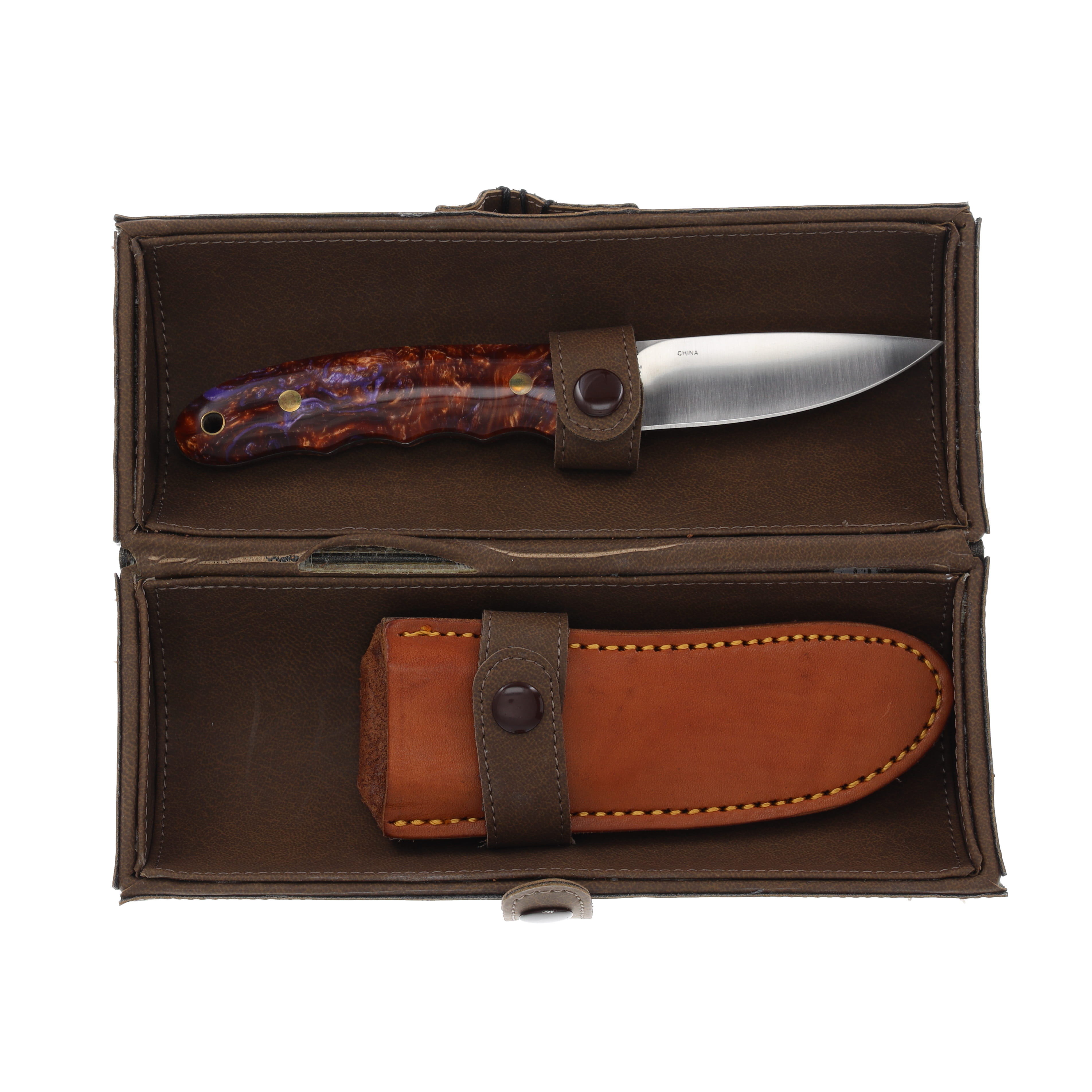 Jimmy Lile L1 Custom Knife Fixed 3.36In Drop Point CUST219 View 8