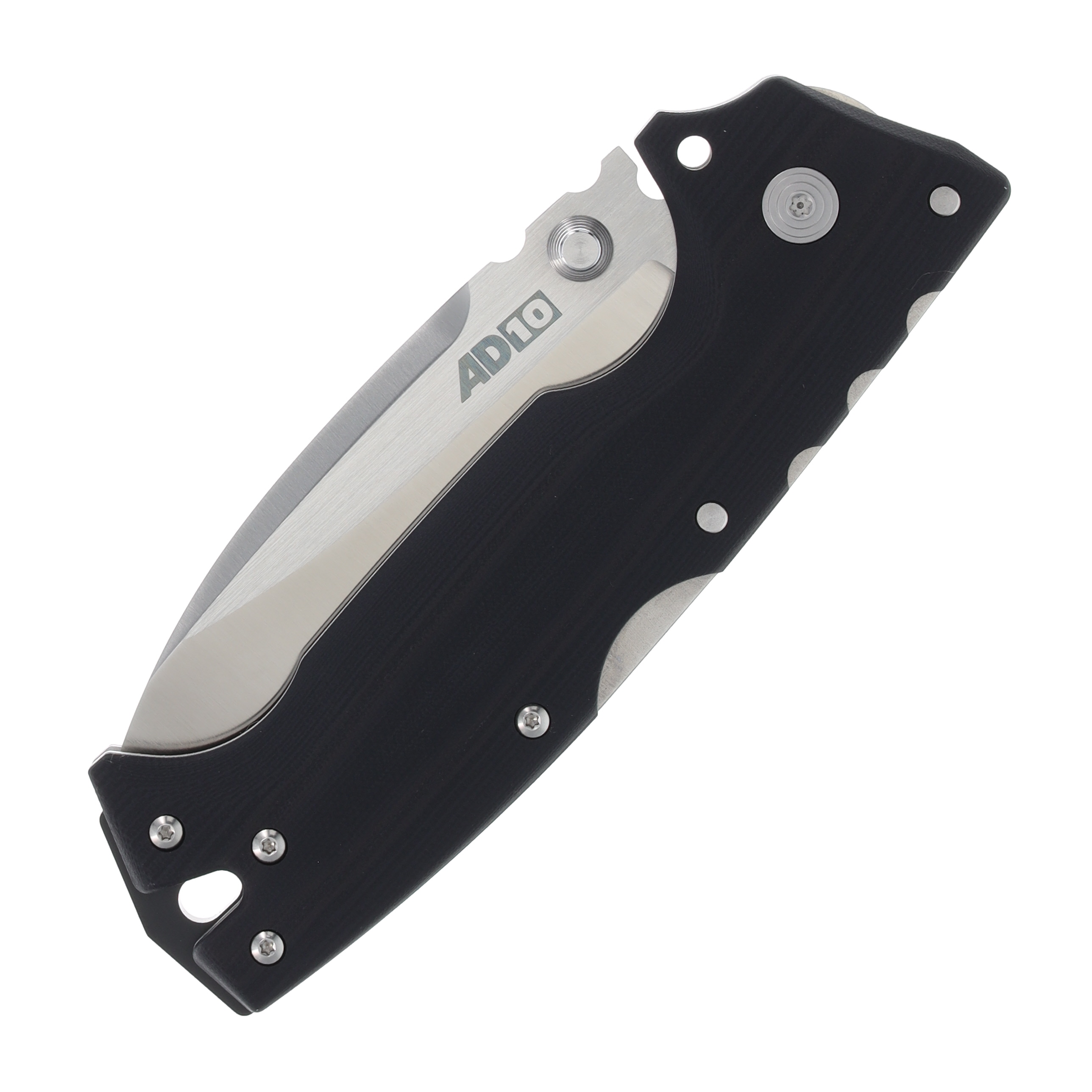 Cold Steel AD-10 Folding Knife Black 4in Satin Drop Point Blade CS28DD View 5